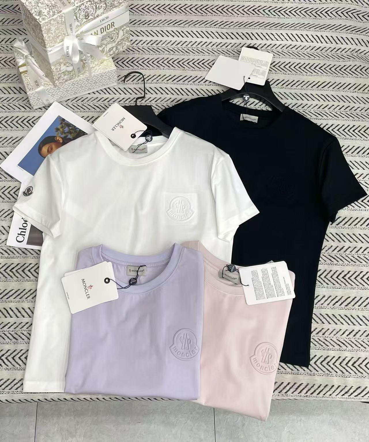 M0NCLER シンプルロゴTシャツ【50％割引+送料無料】