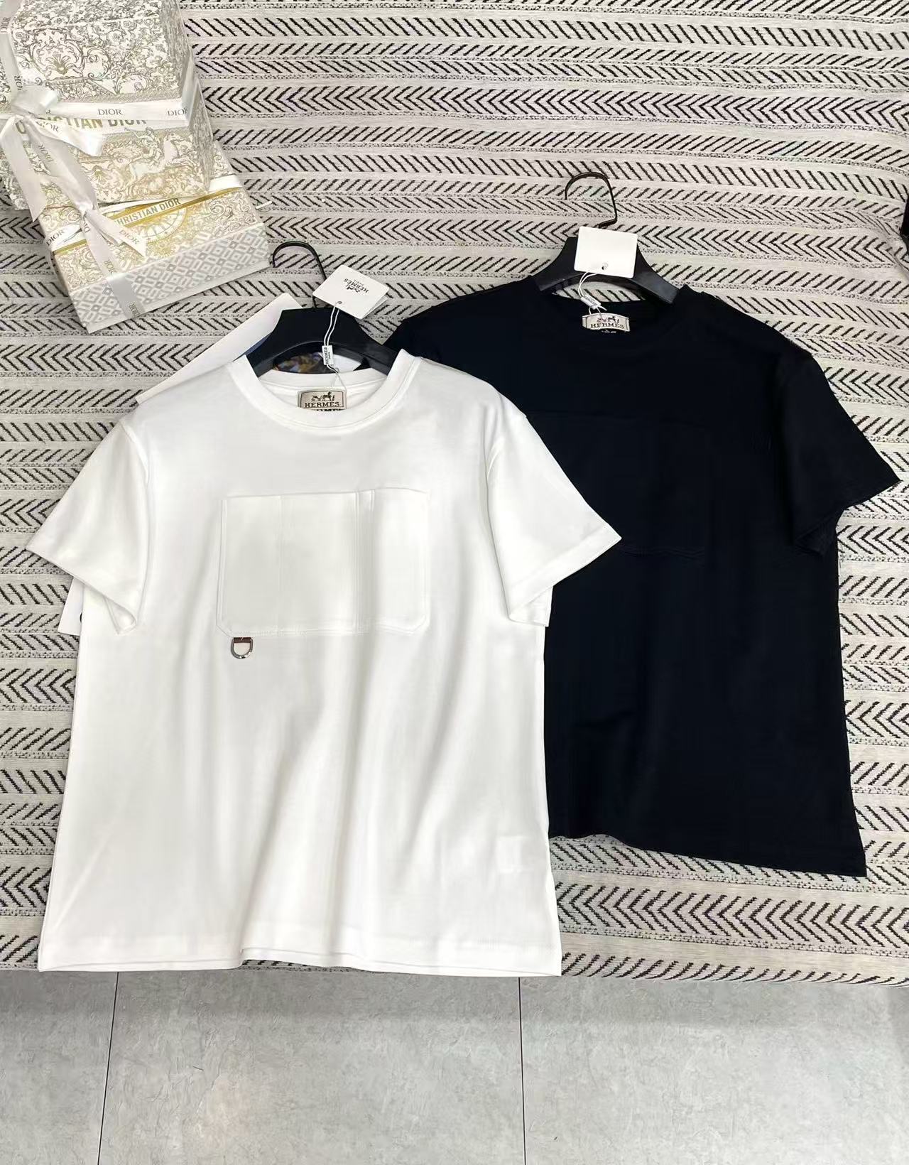 HERME5シンプルな正方形のTシャツ【50％割引+送料無料】
