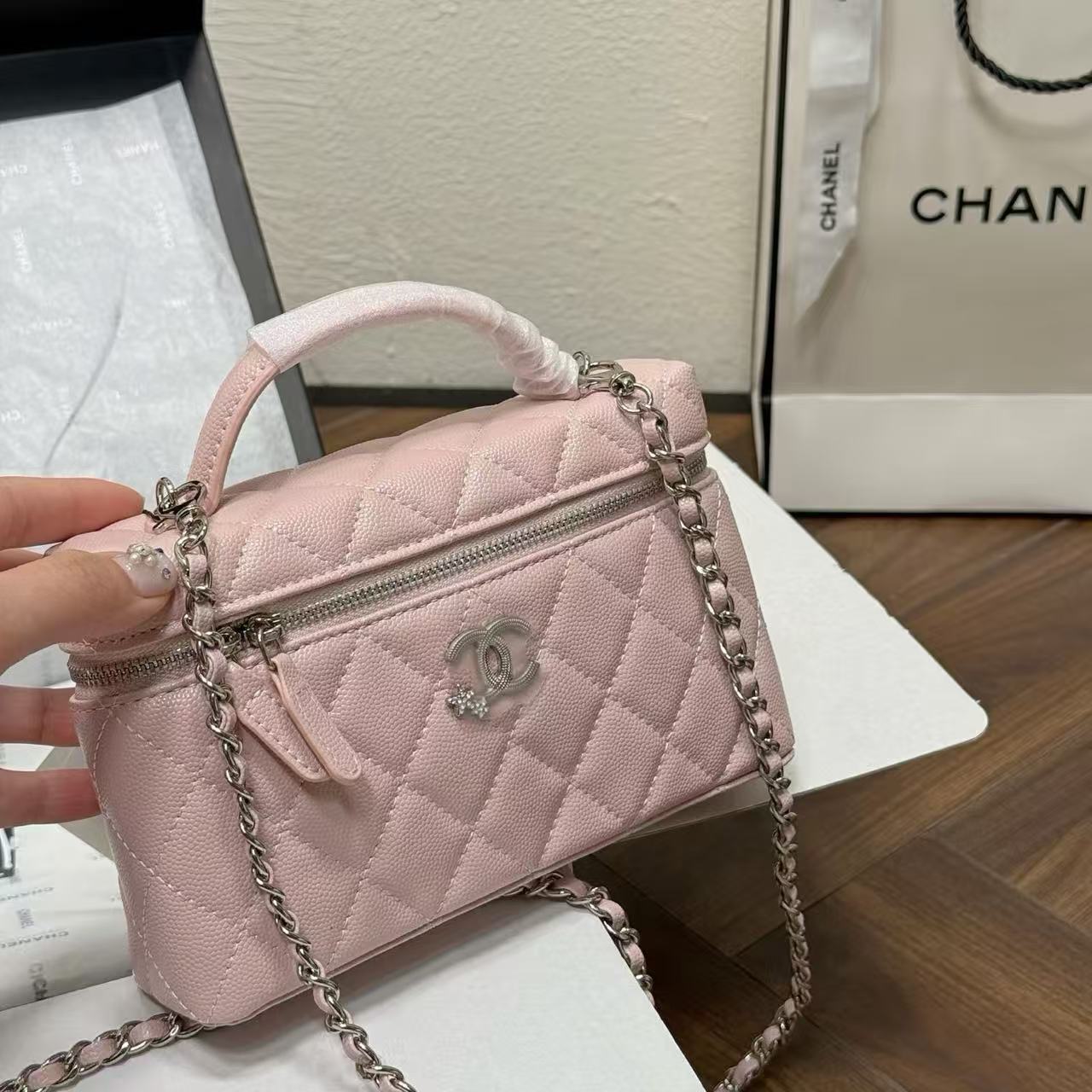CHANE1 ダブルCチェーンバッグ【50％割引+送料無料】