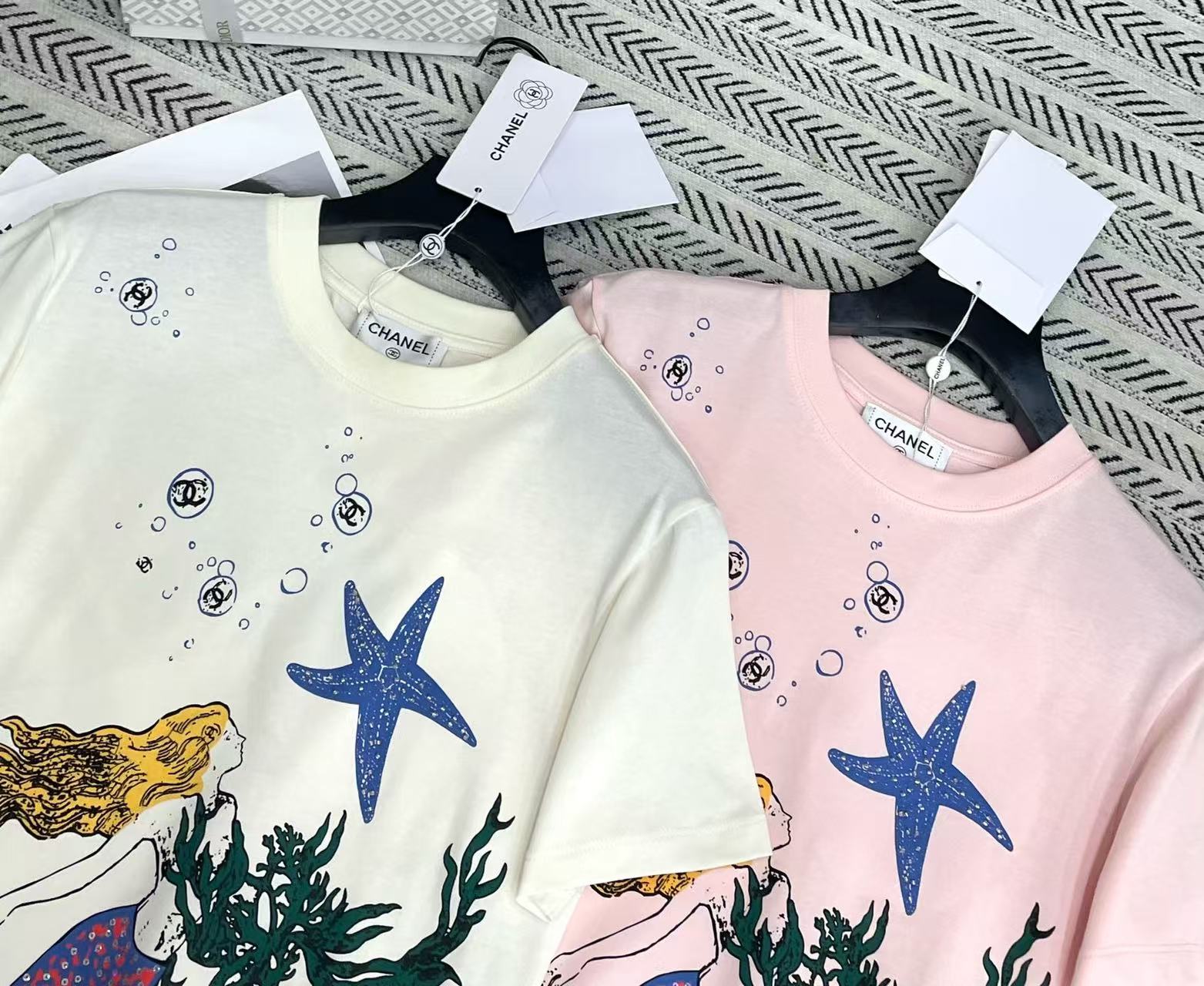 CHANE1 マーメイド 五芒星 Tシャツ【50％割引+送料無料】
