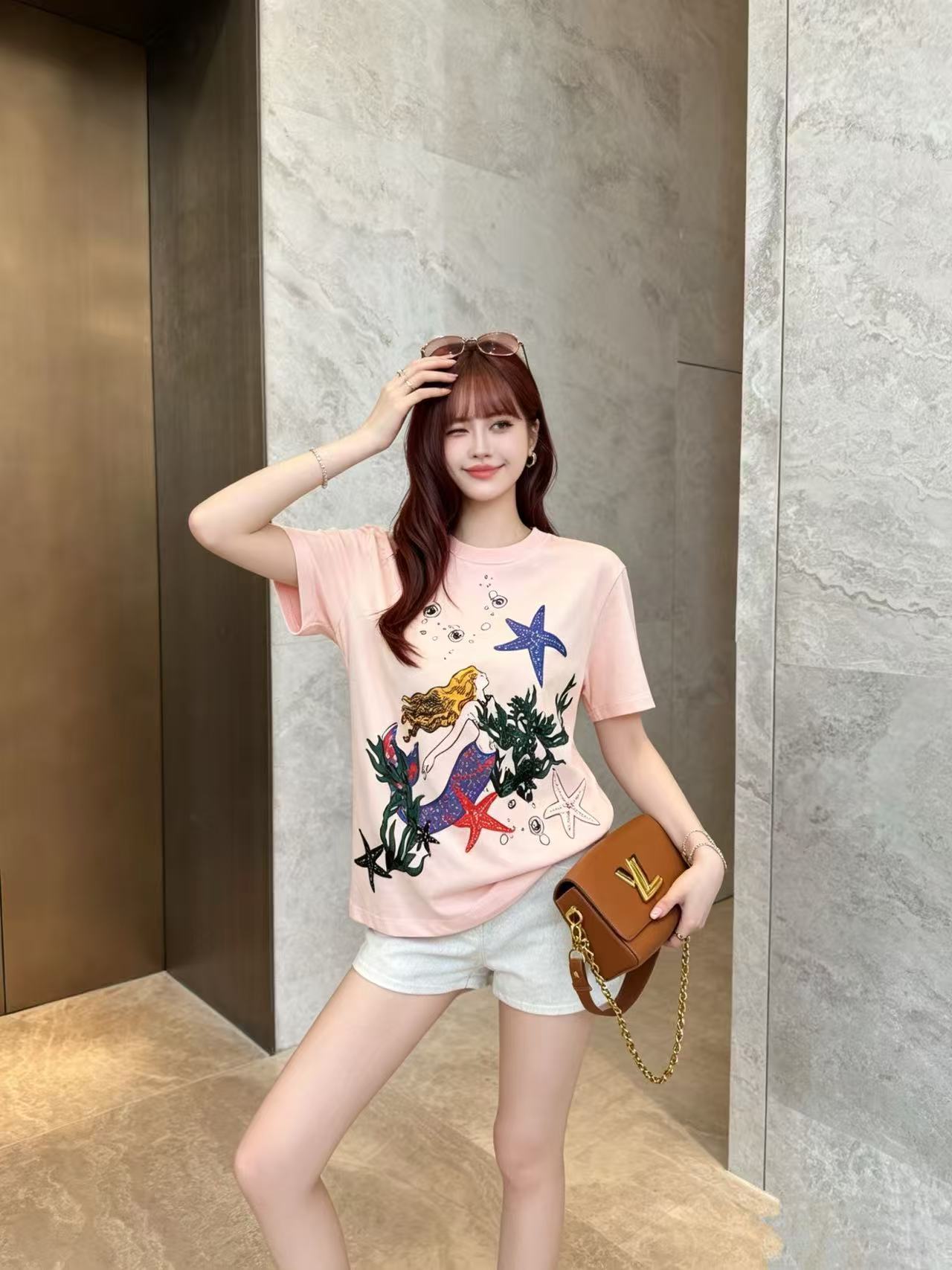 CHANE1 マーメイド 五芒星 Tシャツ【50％割引+送料無料】