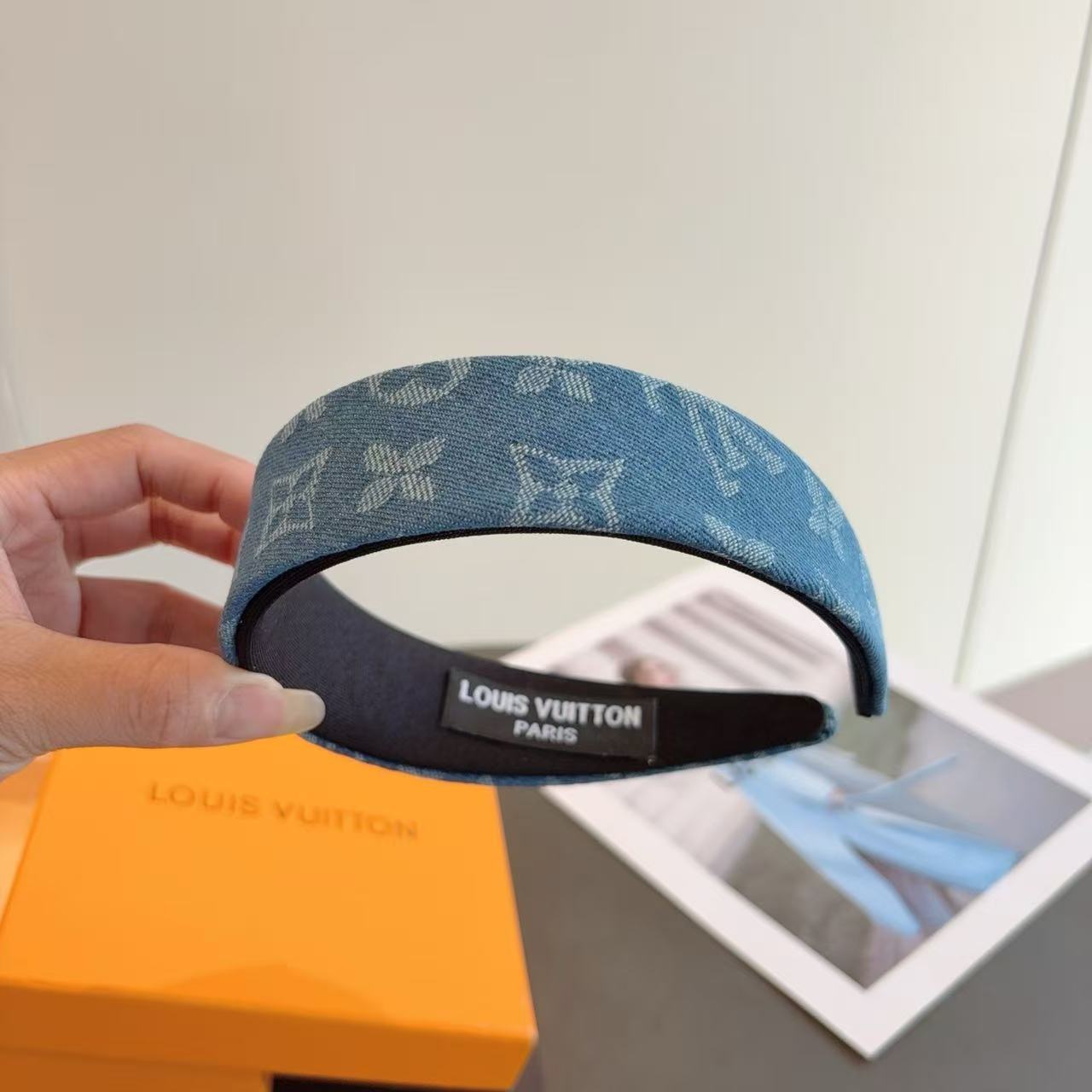 LVプリントワイドヘッドバンド【50％割引+送料無料】