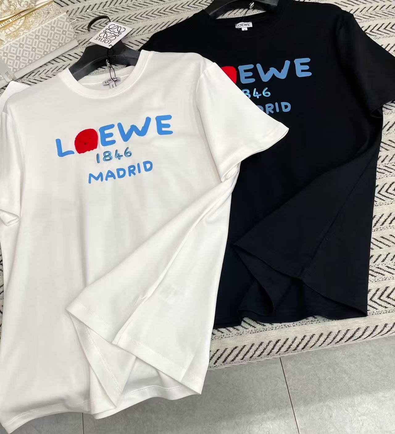 L0WEW 刺繍入りモンキーTシャツ【50％割引+送料無料】