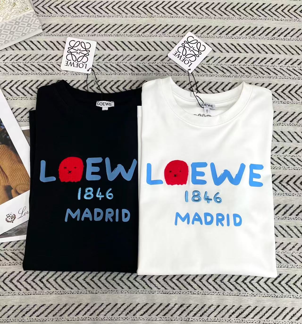 L0WEW 刺繍入りモンキーTシャツ【50％割引+送料無料】