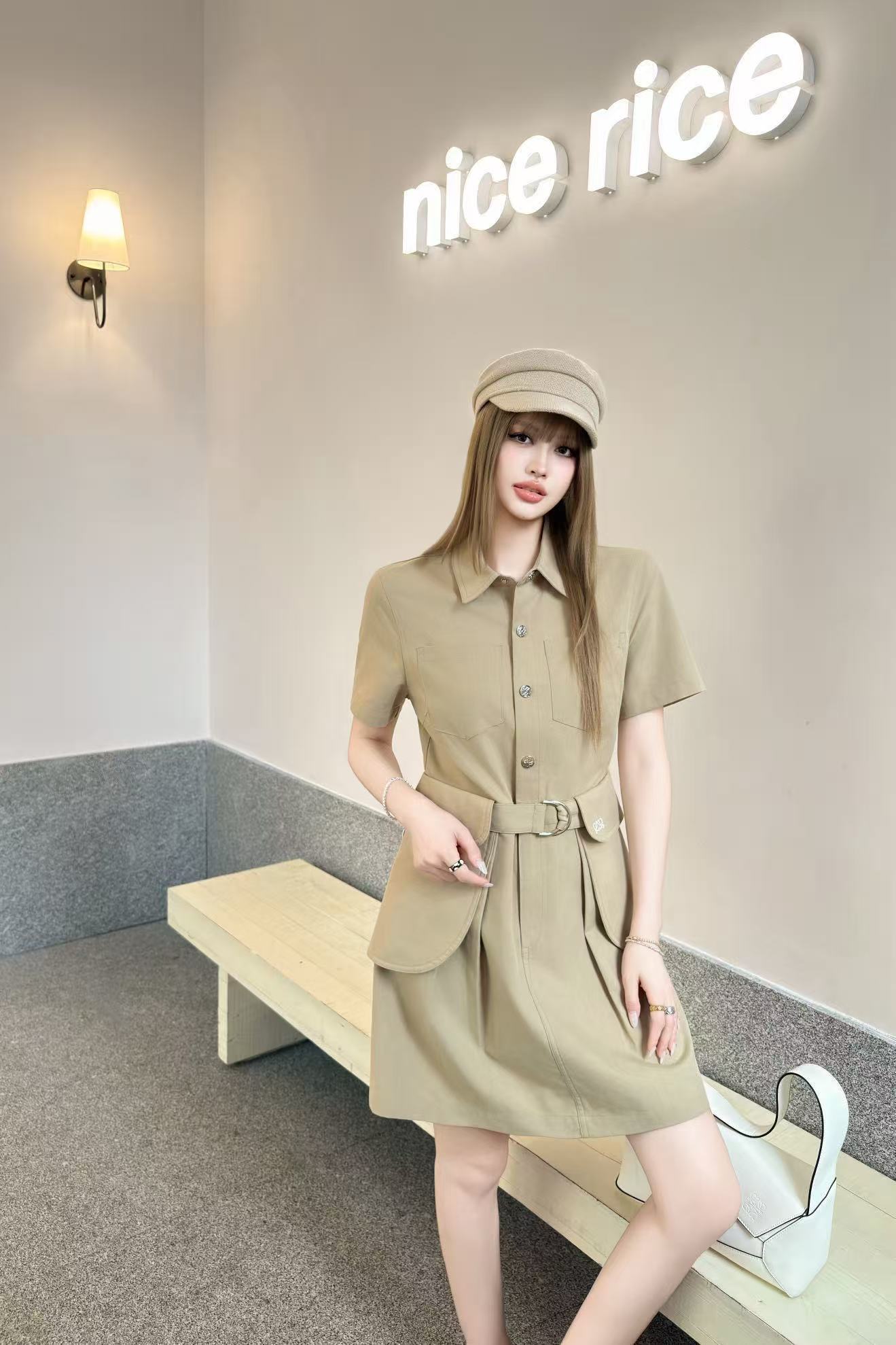 L0WEW ツーポケットドレス【50％割引+送料無料】