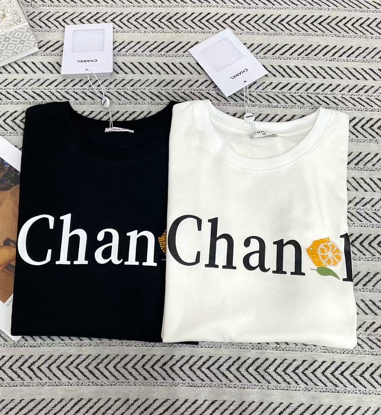CHANE1 オレンジレターTシャツ【50％割引+送料無料】