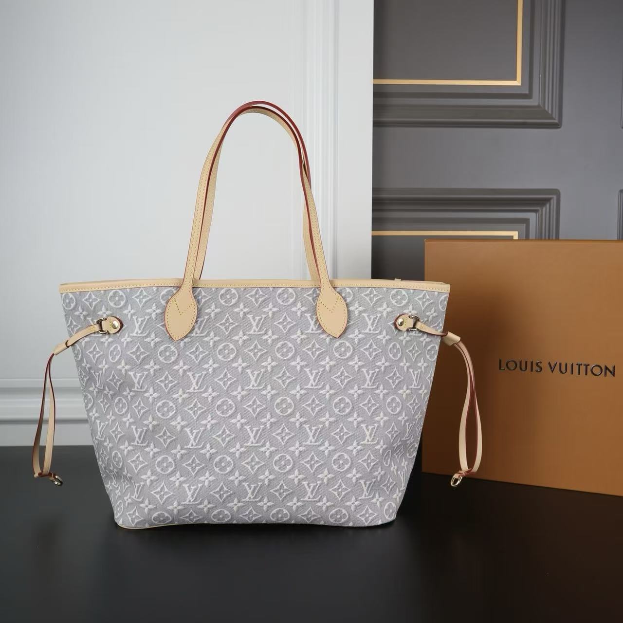 LV NEVERFULLデニムトートバッグ【50％割引+送料無料】