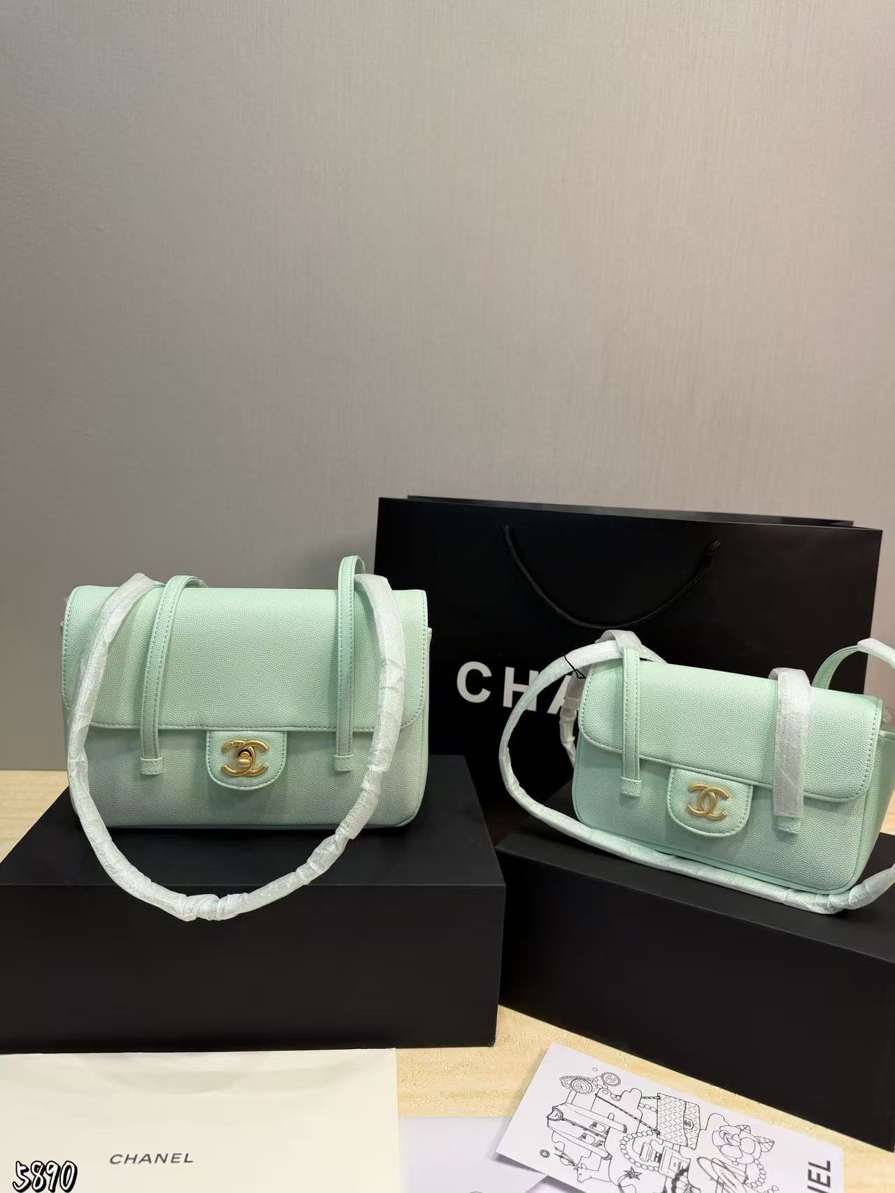 CHANE1 Preppy Coco脇抱えバッグ【50％割引+送料無料】