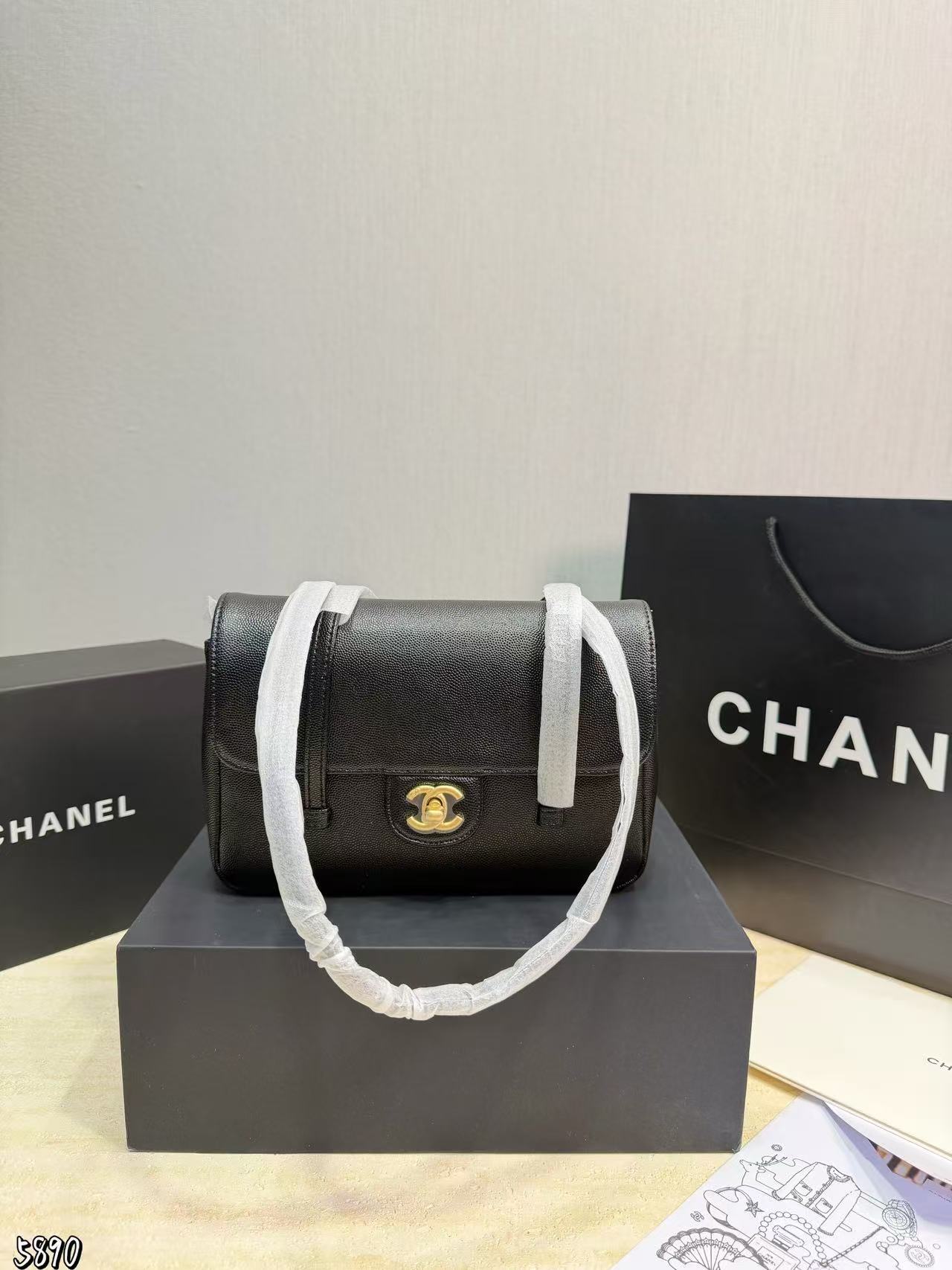 CHANE1 Preppy Coco脇抱えバッグ【50％割引+送料無料】