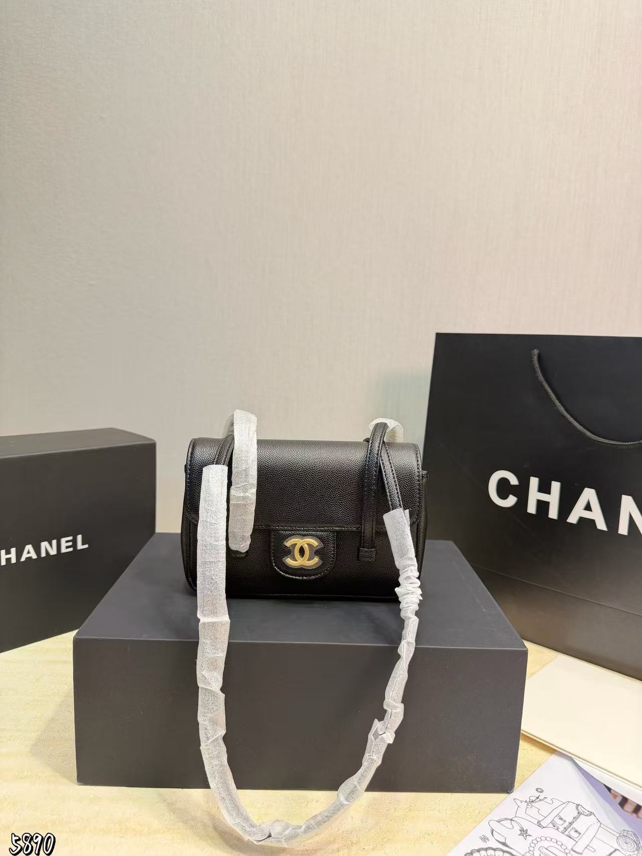 CHANE1 Preppy Coco脇抱えバッグ【50％割引+送料無料】