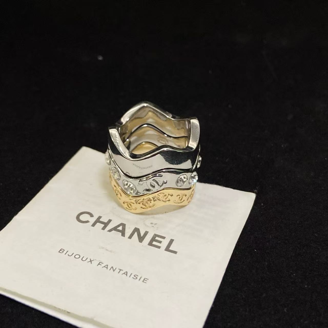 CHANE1 スリーインワンリング【50％割引+送料無料】