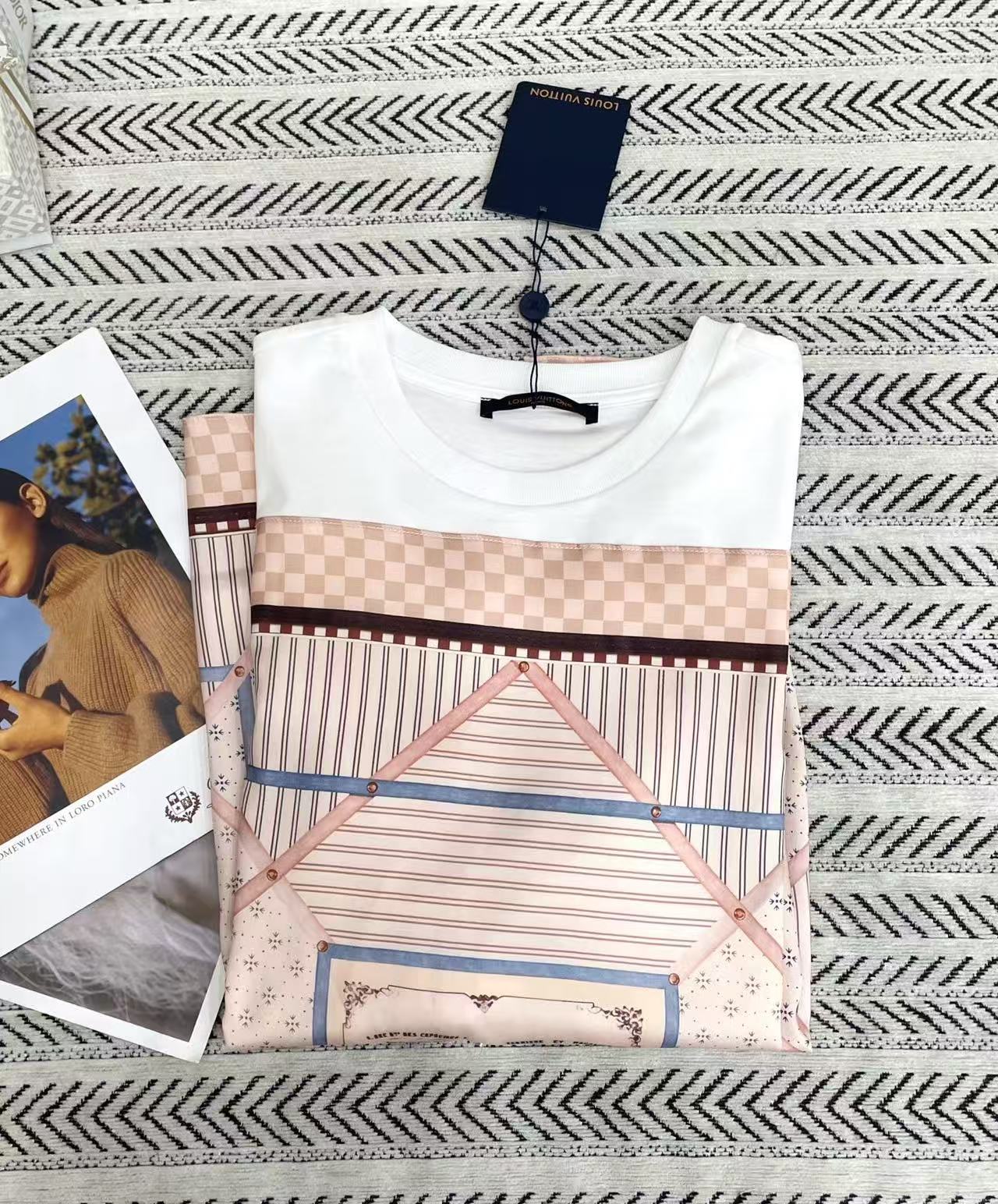 LVプリントTシャツ【50％割引+送料無料】