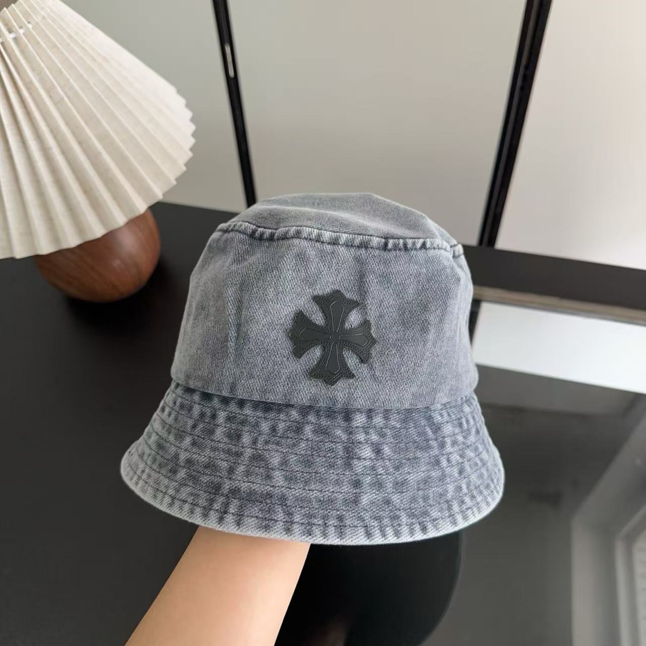 Chr0me Heartsデニムバケットハット【50％割引+送料無料】
