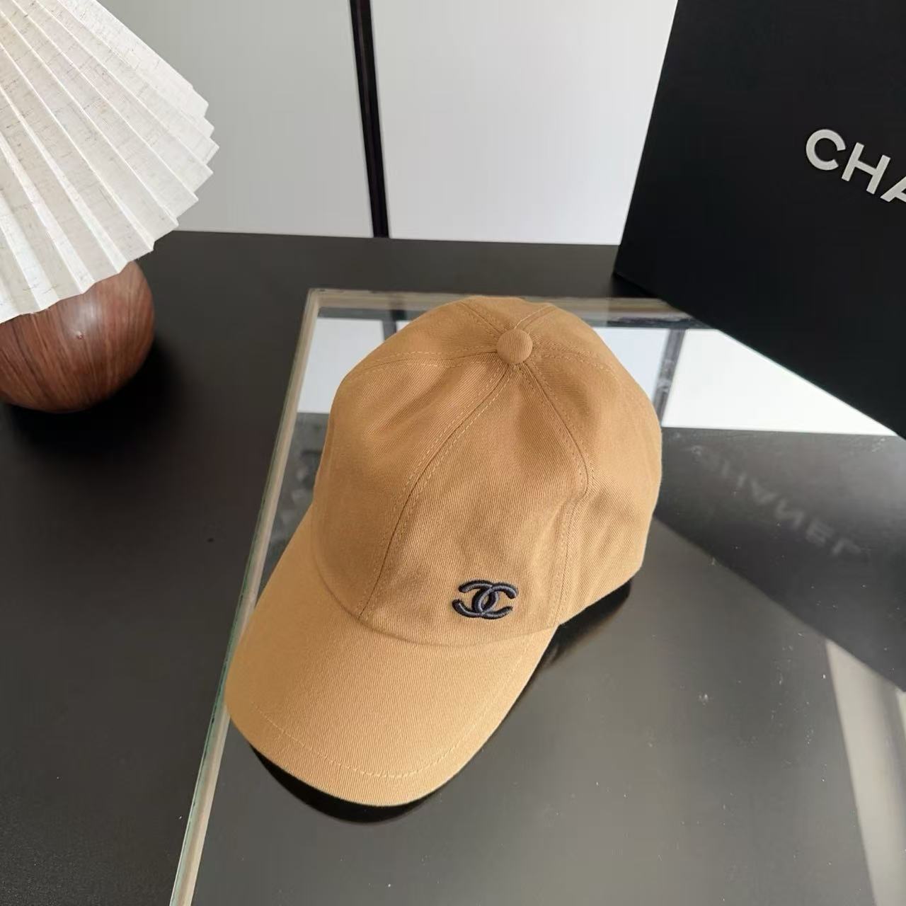 CHANE1 ダブルC ベースボールキャップ【50％割引+送料無料】