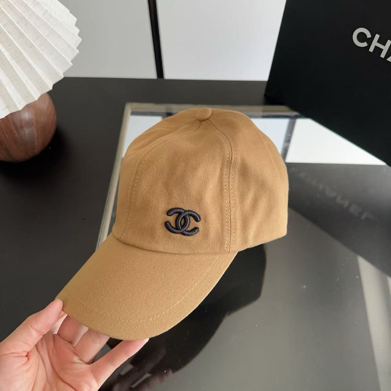 CHANE1 ダブルC ベースボールキャップ【50％割引+送料無料】