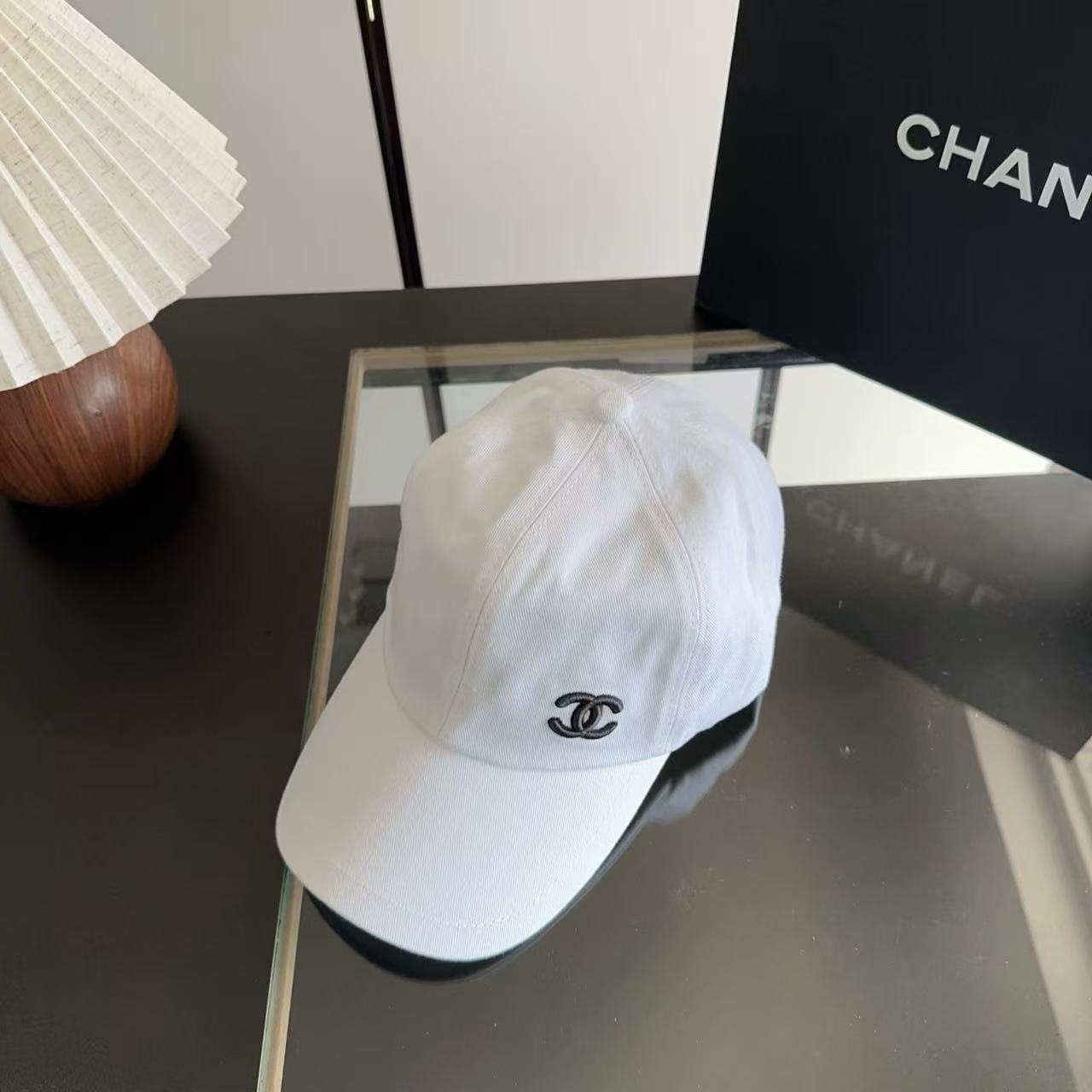 CHANE1 ダブルC ベースボールキャップ【50％割引+送料無料】