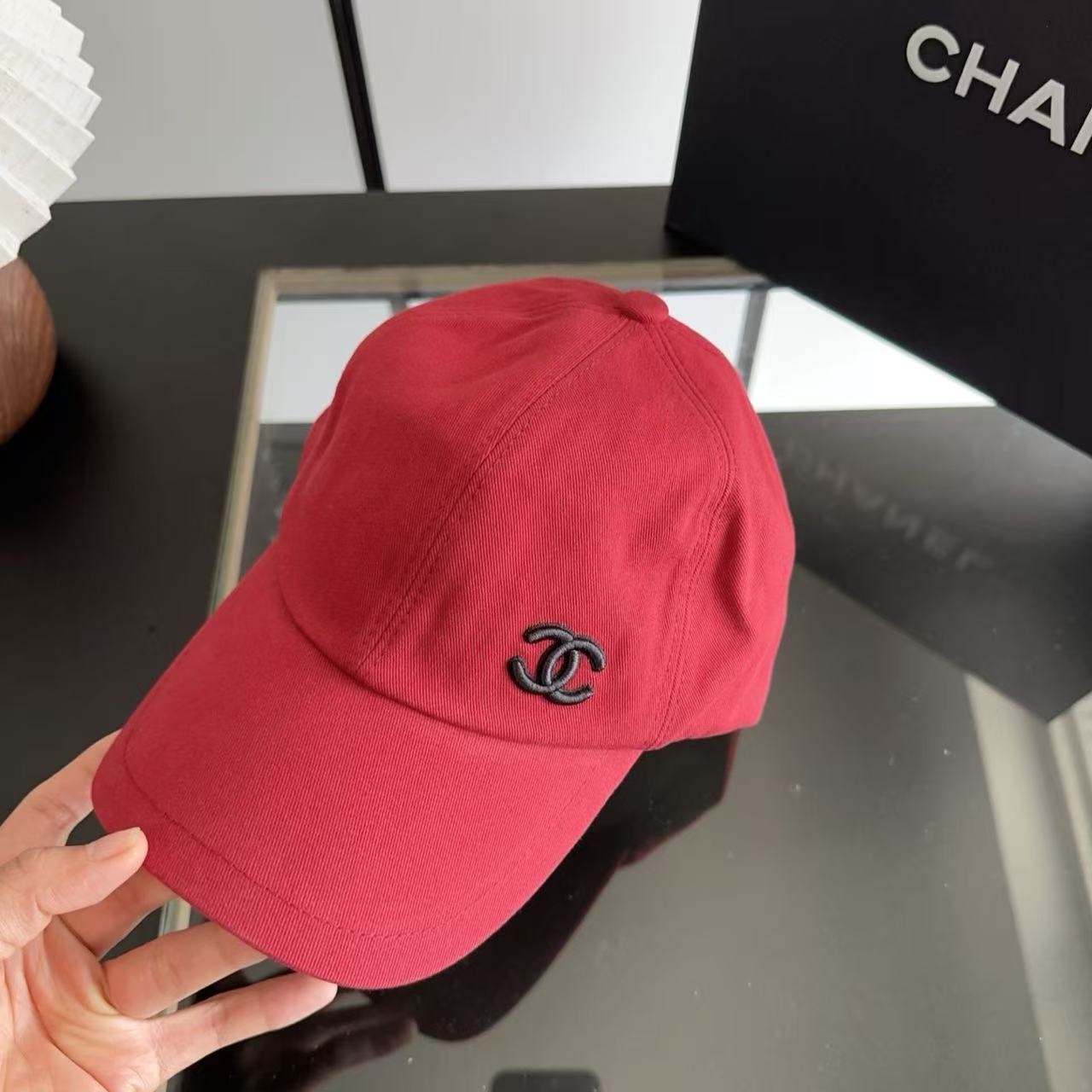 CHANE1 ダブルC ベースボールキャップ【50％割引+送料無料】