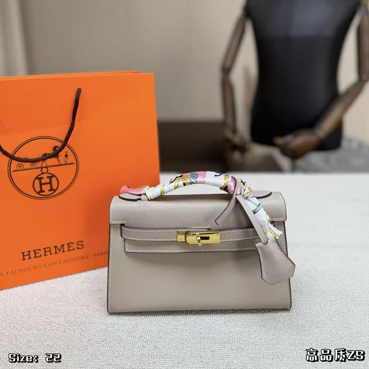 HERME5 Mini kellyチェーンバッグ【50％割引+送料無料】