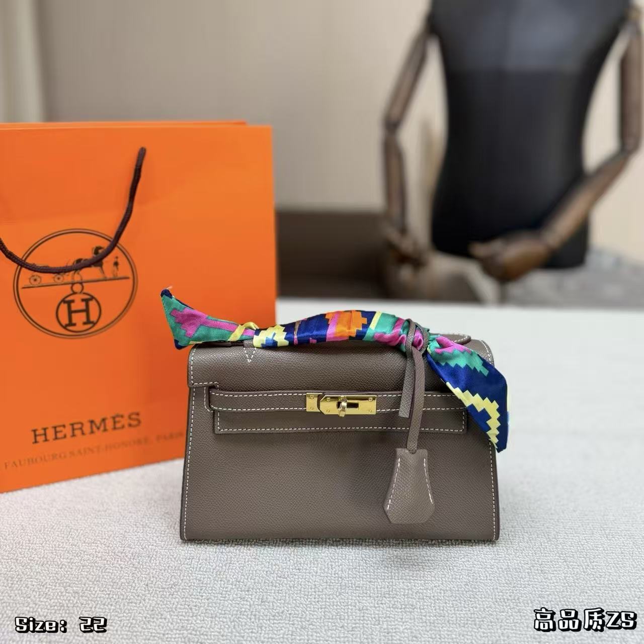 HERME5 Mini kellyチェーンバッグ【50％割引+送料無料】