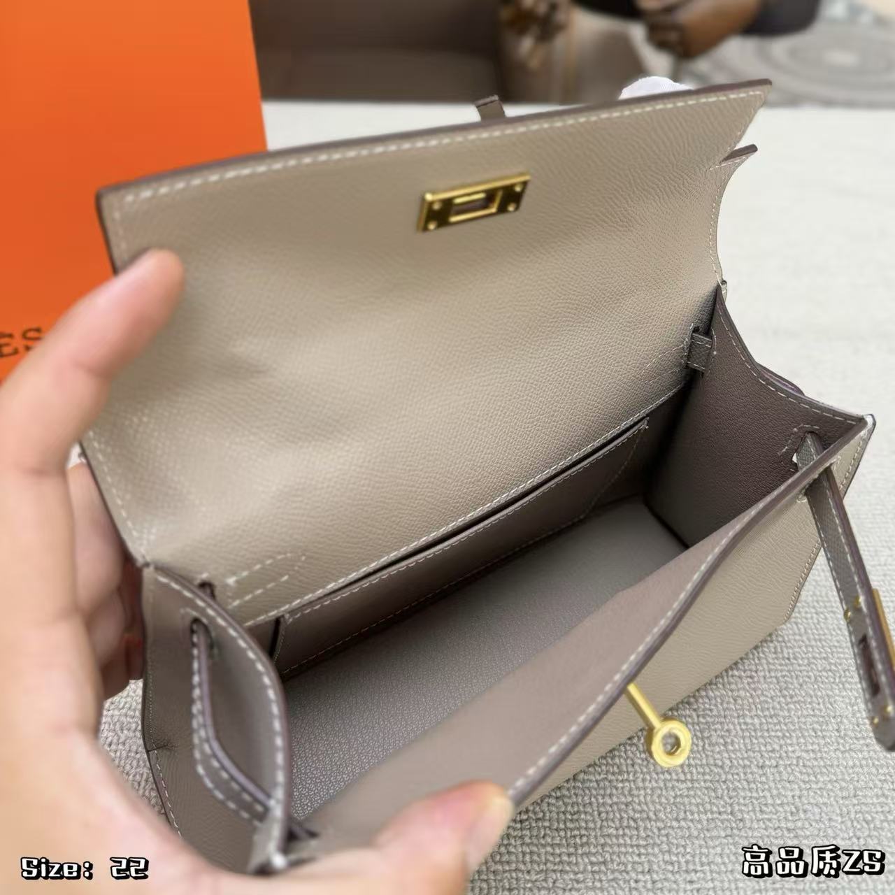 HERME5 Mini kellyチェーンバッグ【50％割引+送料無料】