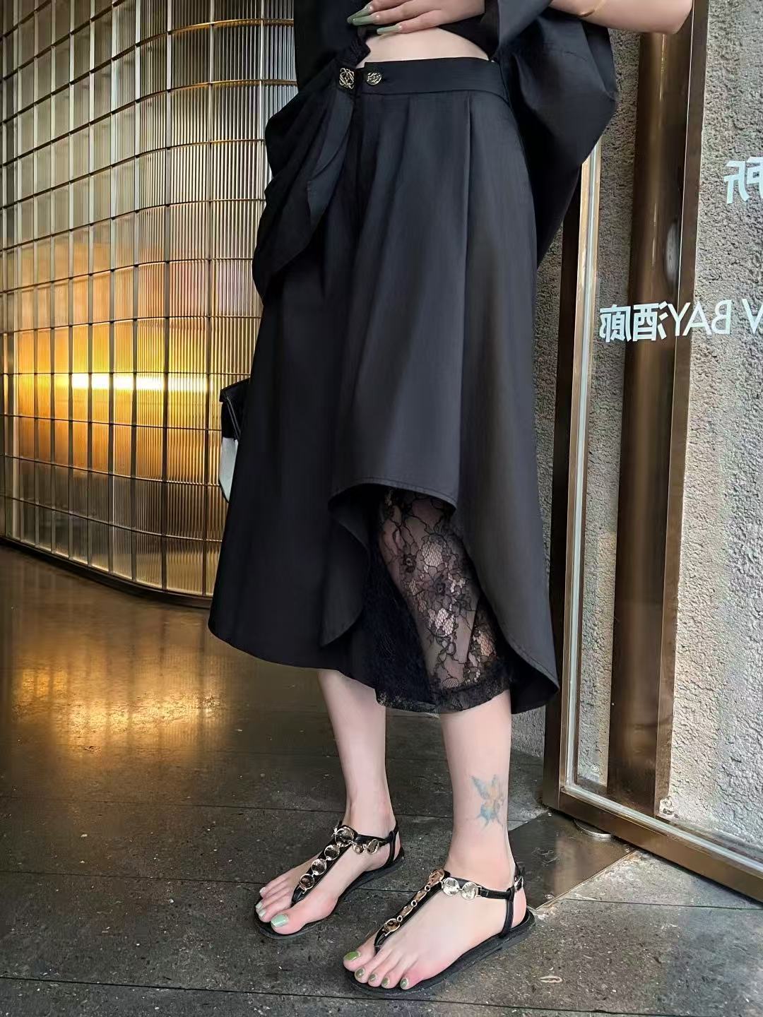LOEWE ミニマリスト シャツ＆スカート セットアップ【50％割引+送料無料】