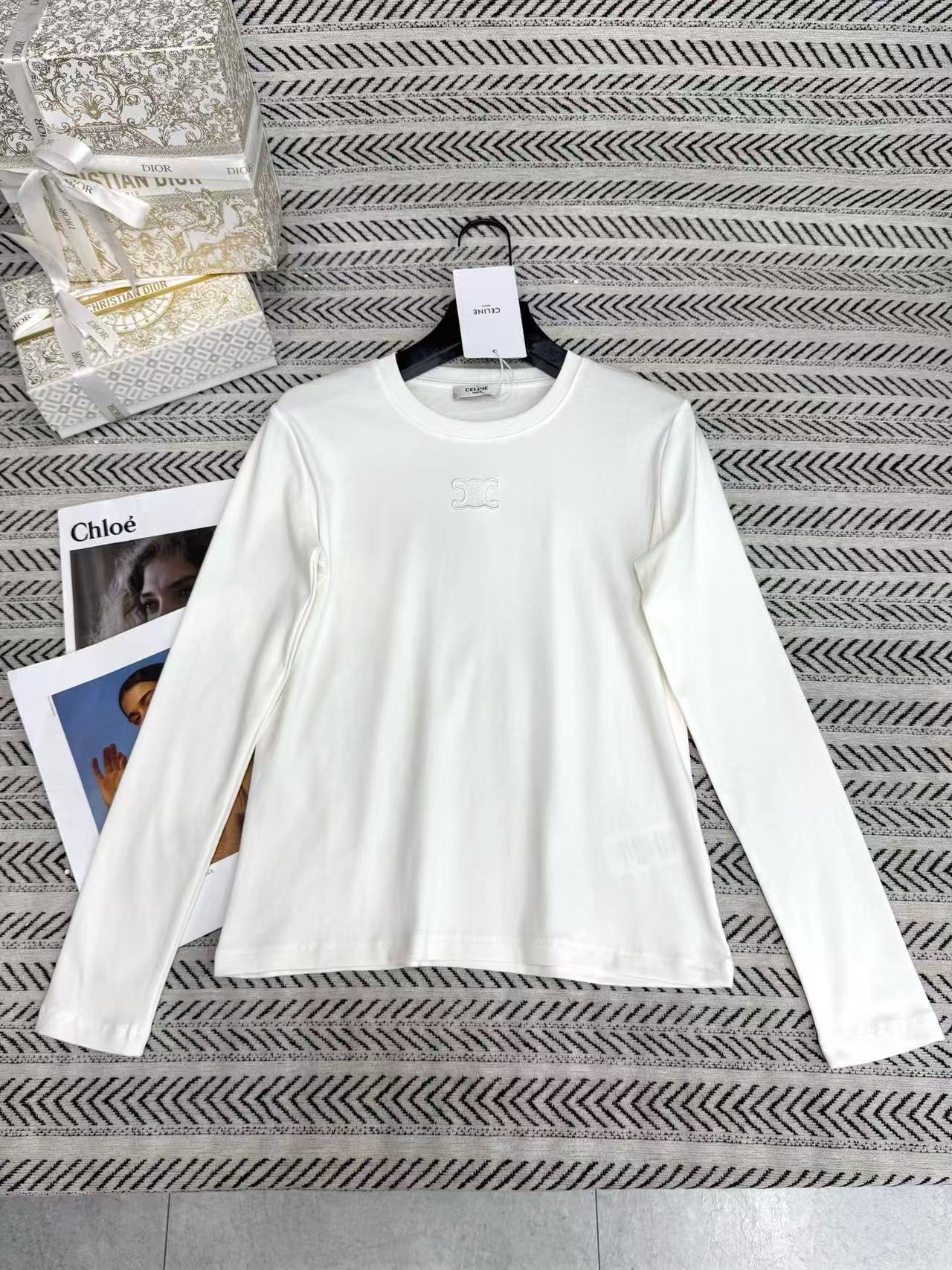 CEL1NE 凱旋門 長袖Tシャツ【50％割引+送料無料】