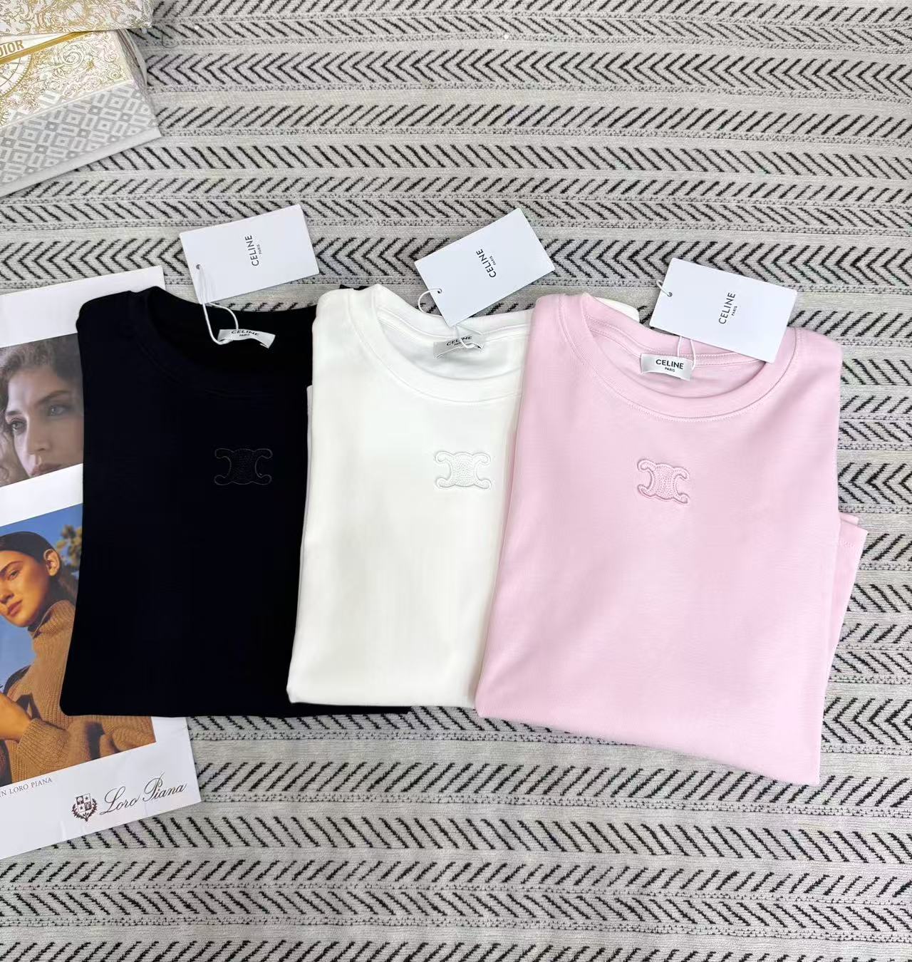 CEL1NE 凱旋門 長袖Tシャツ【50％割引+送料無料】