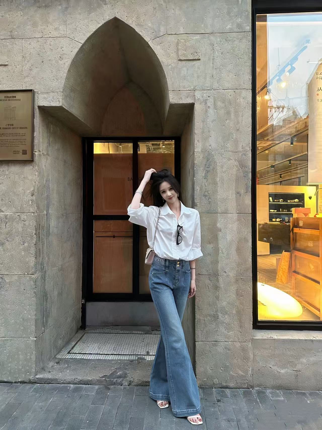 LOEWE フレアジーンズ【50％割引+送料無料】