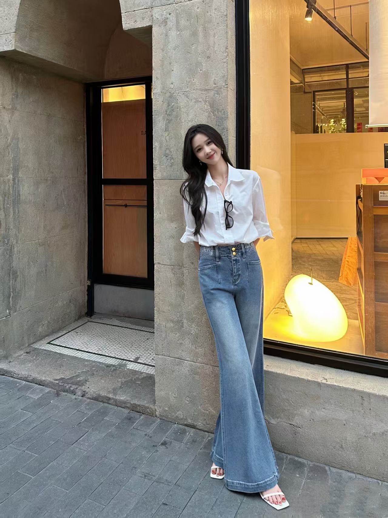 LOEWE フレアジーンズ【50％割引+送料無料】