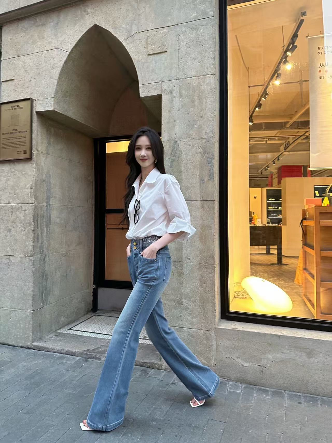 LOEWE フレアジーンズ【50％割引+送料無料】