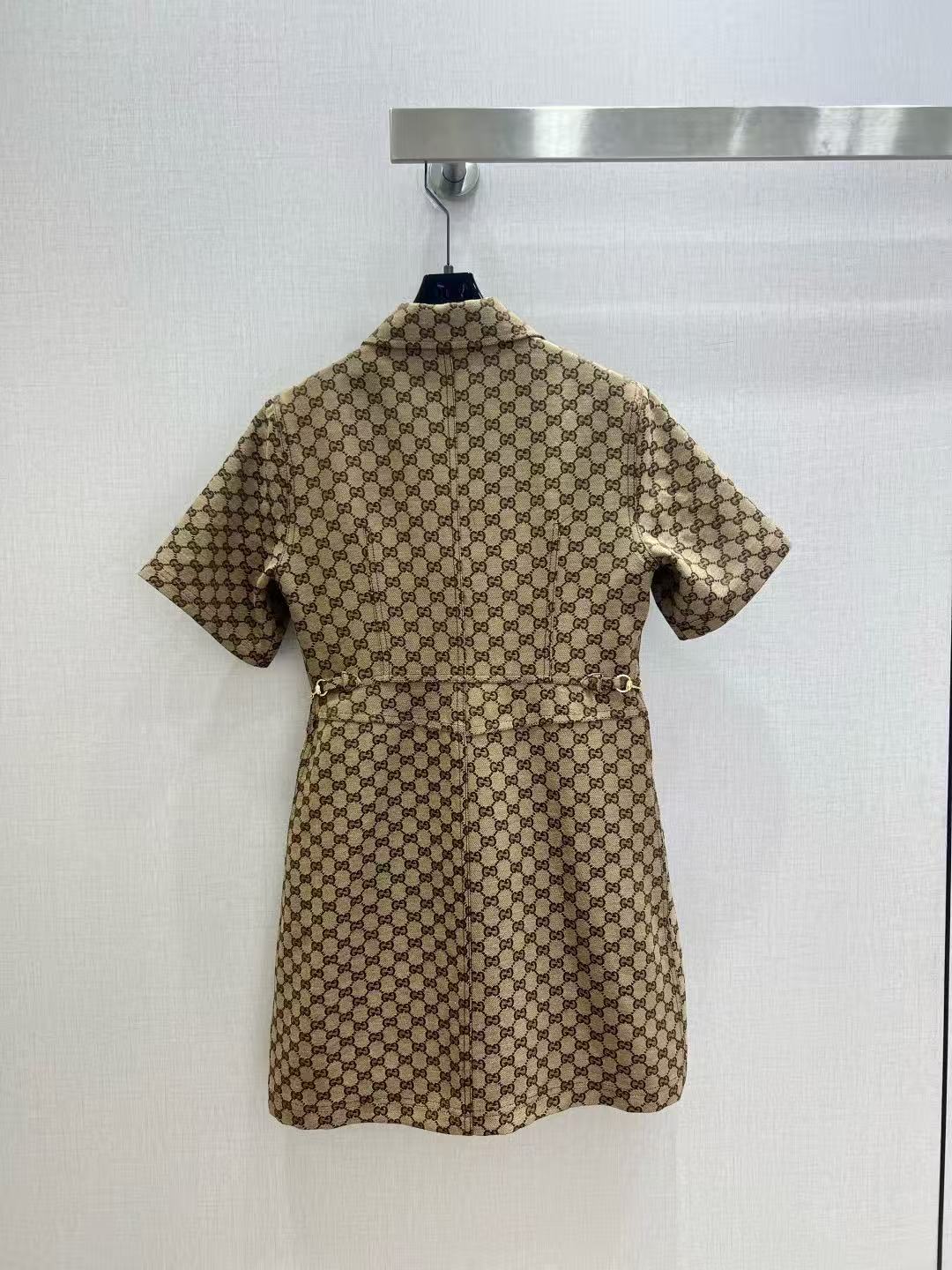 GUCCI ジャカード ジップフロントドレス【50％割引+送料無料】