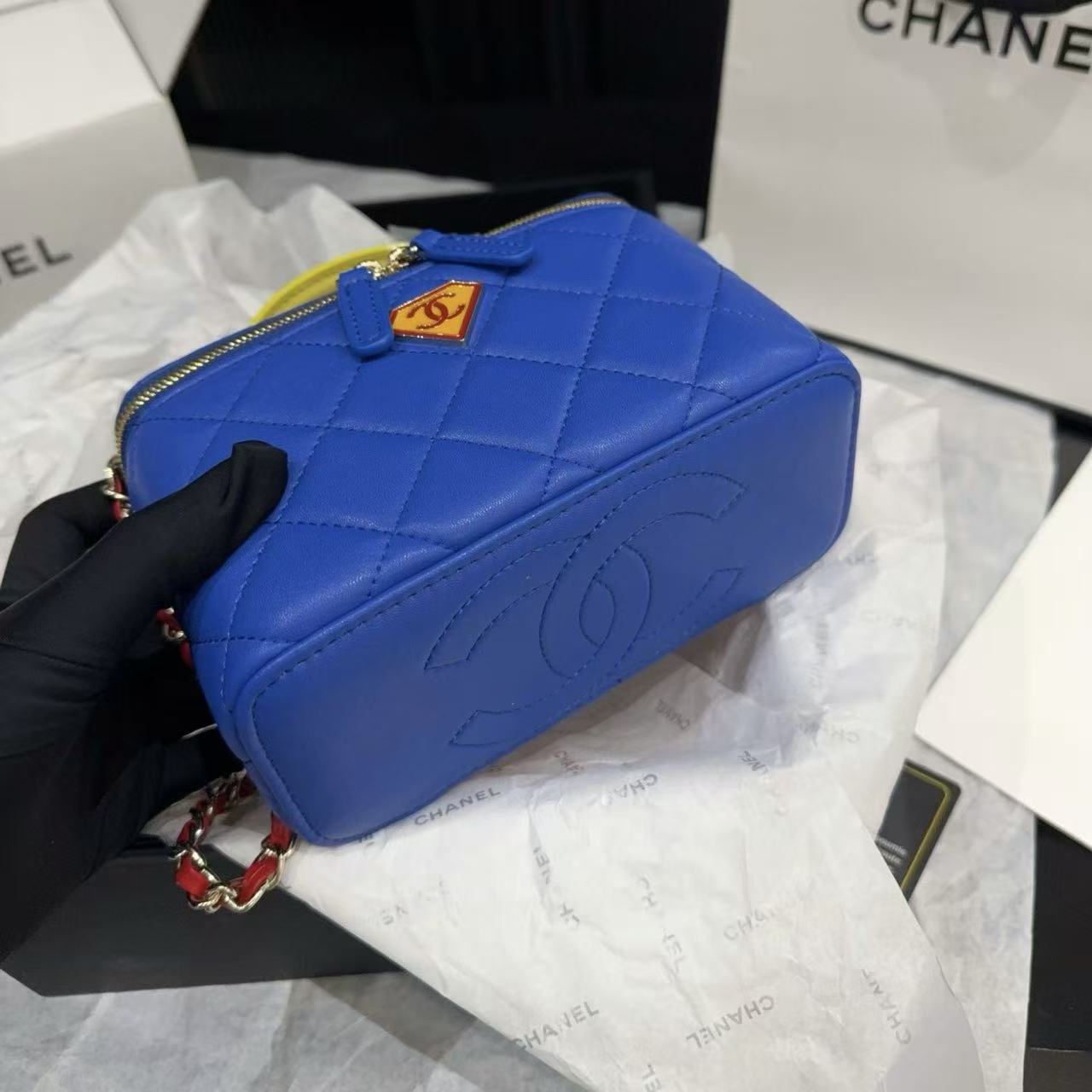 CHANE1 ダブルCチェーンハンドバッグ【50％割引+送料無料】