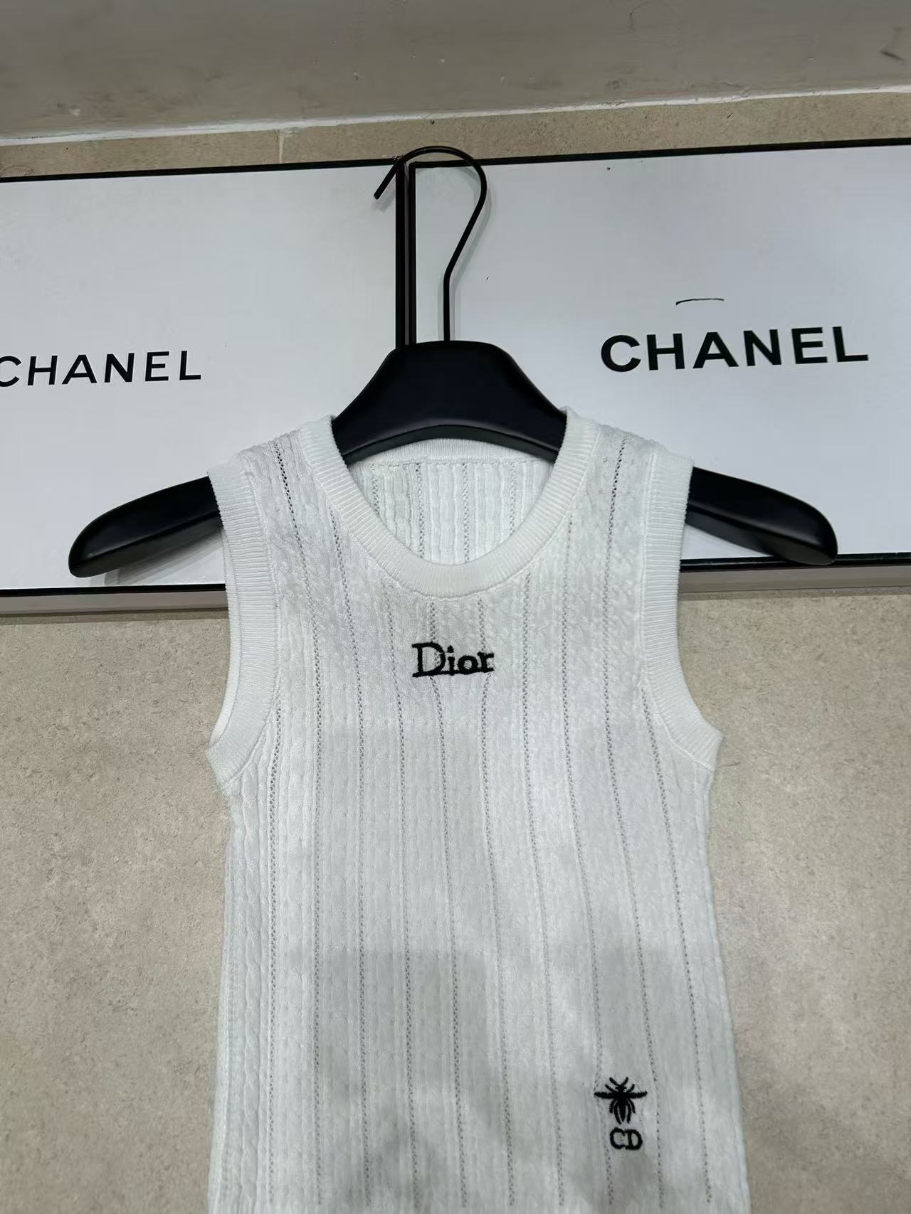 Dior ウールレターベスト【50％割引+送料無料】