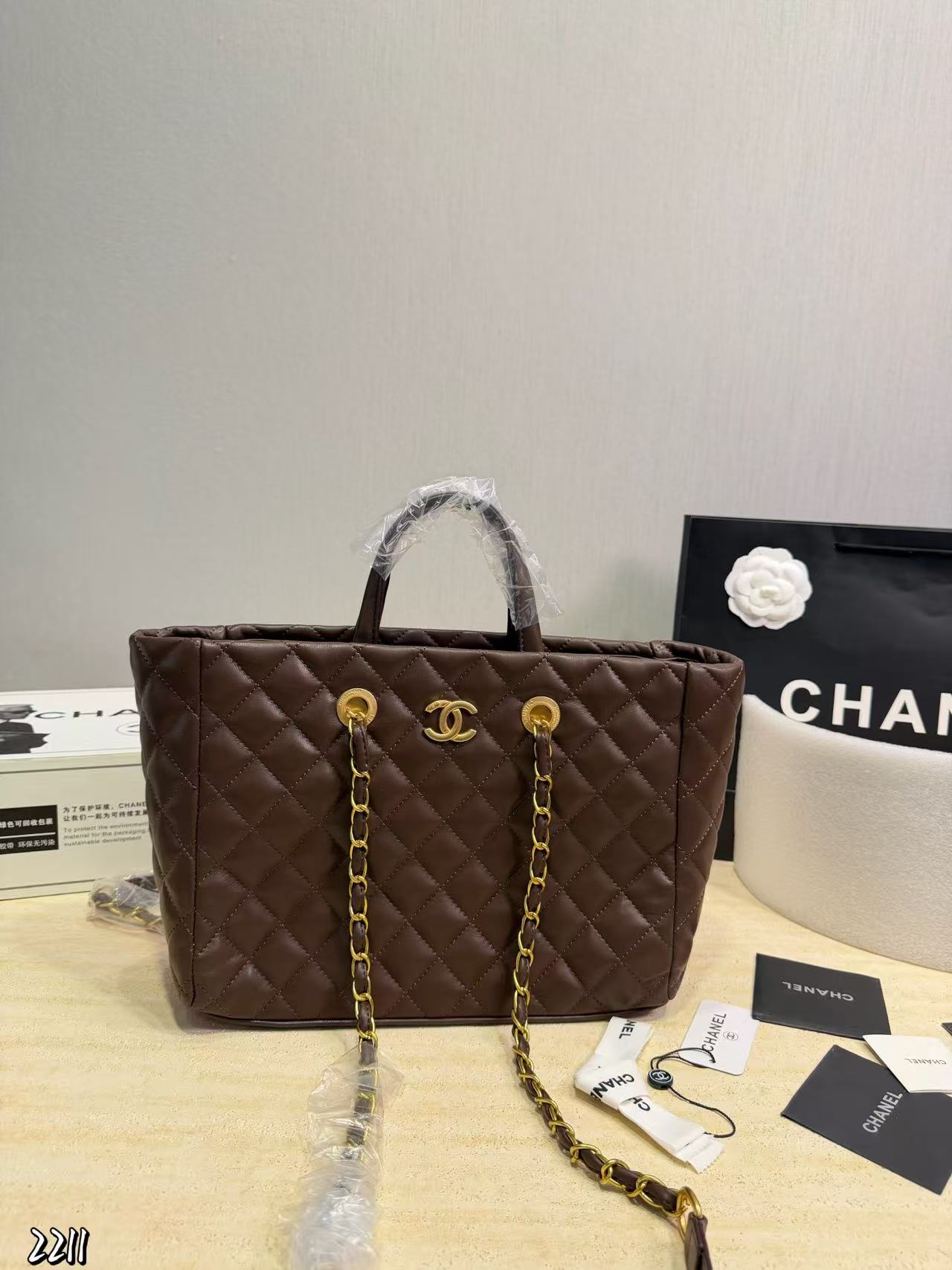 CHANE1 チェーンショッピングバッグ【50％割引+送料無料】