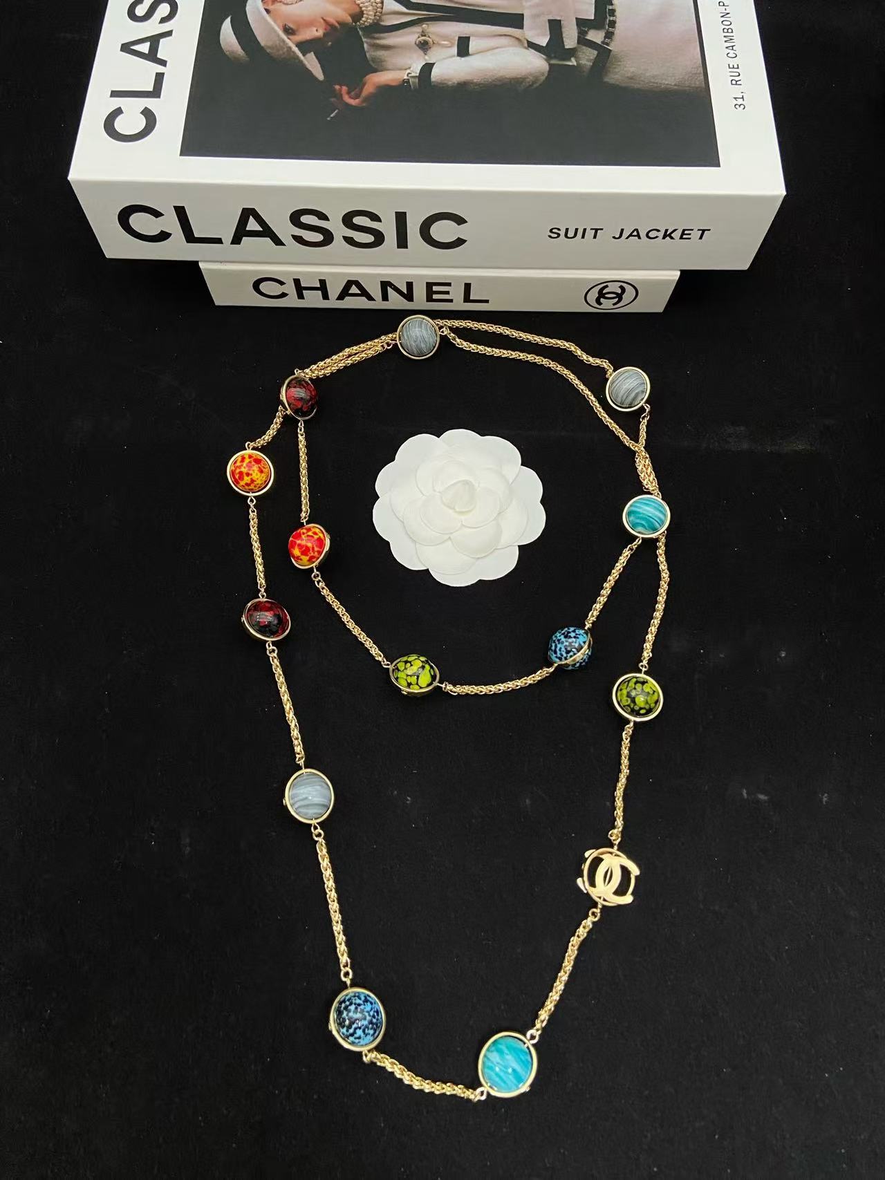 CHANE1 カラフルネックレス【50％割引+送料無料】