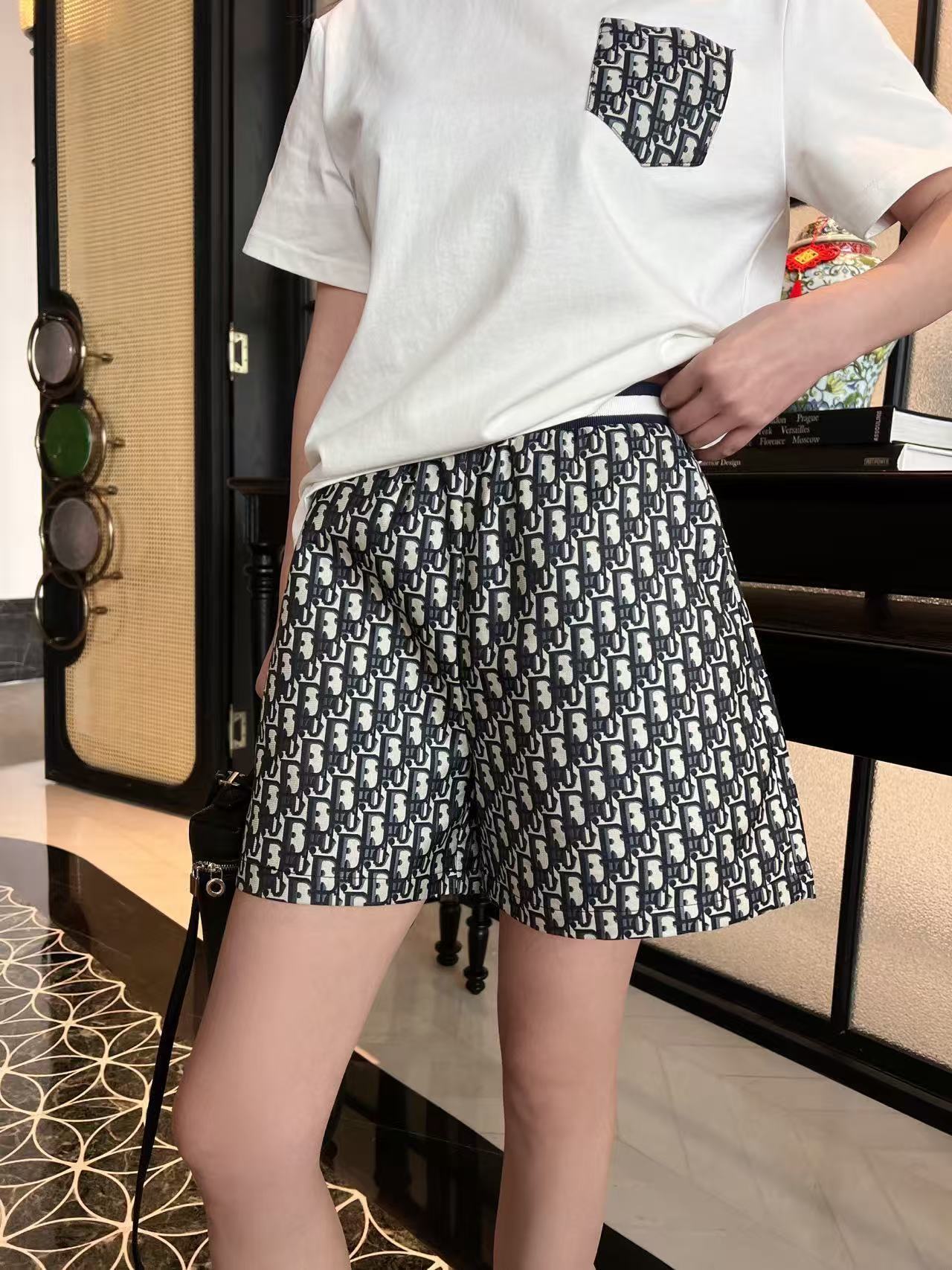 DIOR ポケットTシャツ＆ショートパンツ セットアップ【50％割引+送料無料】