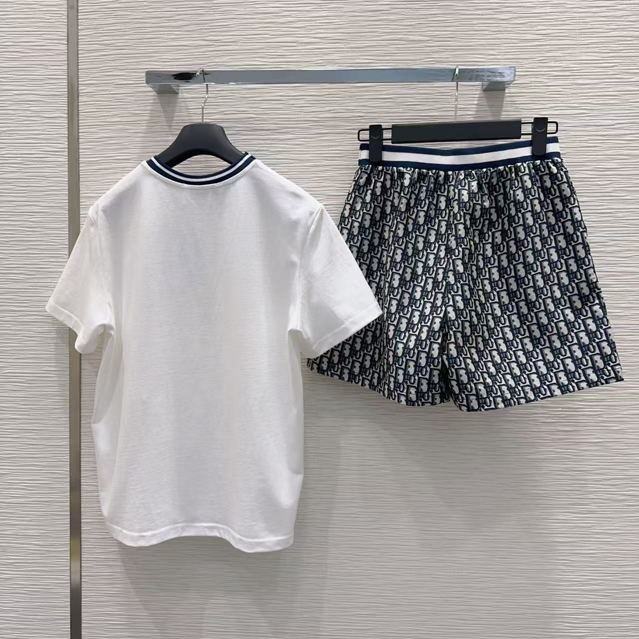 DIOR ポケットTシャツ＆ショートパンツ セットアップ【50％割引+送料無料】