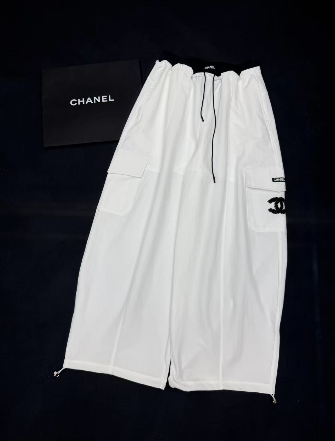 CHANE1 ダブルC ベスト＋パンツ ツーピースセット【50％割引+送料無料】