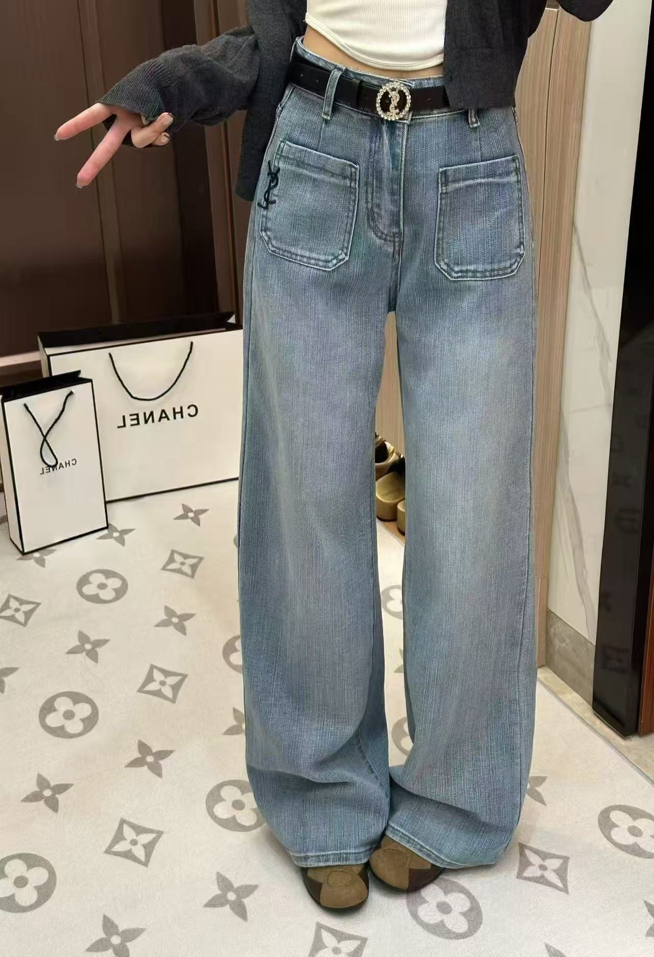 YSL 2ポケットジーンズ【50％割引+送料無料】