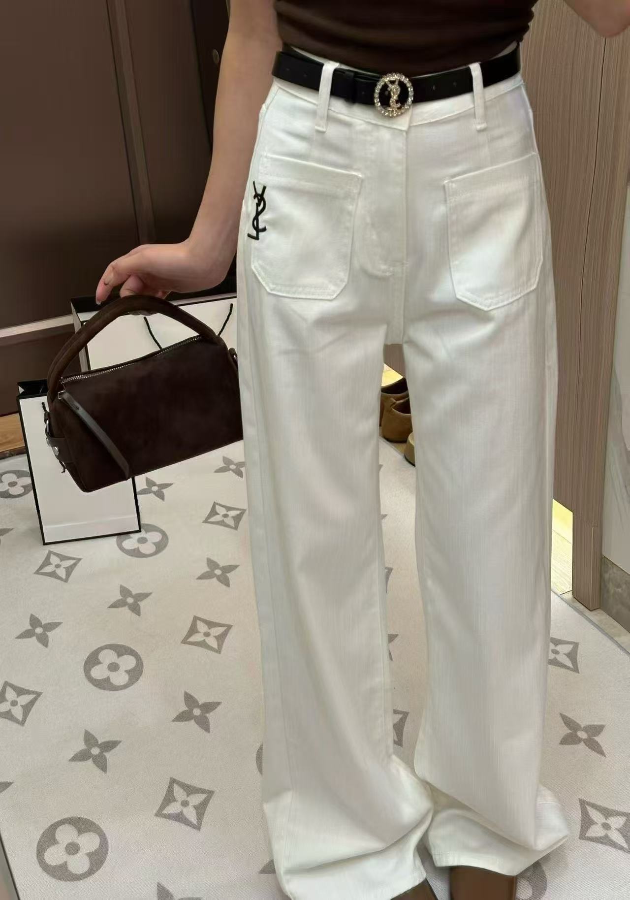 YSL 2ポケットジーンズ【50％割引+送料無料】