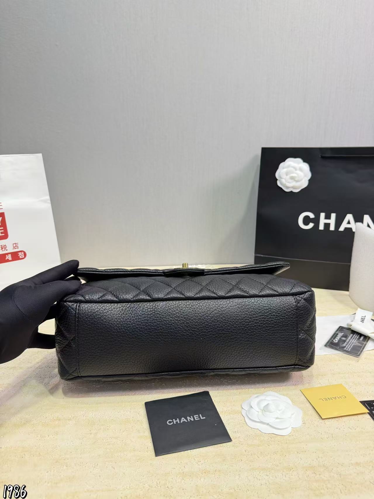 CHANE1 チェーンラムスキンショルダーバッグ【50％割引+送料無料】