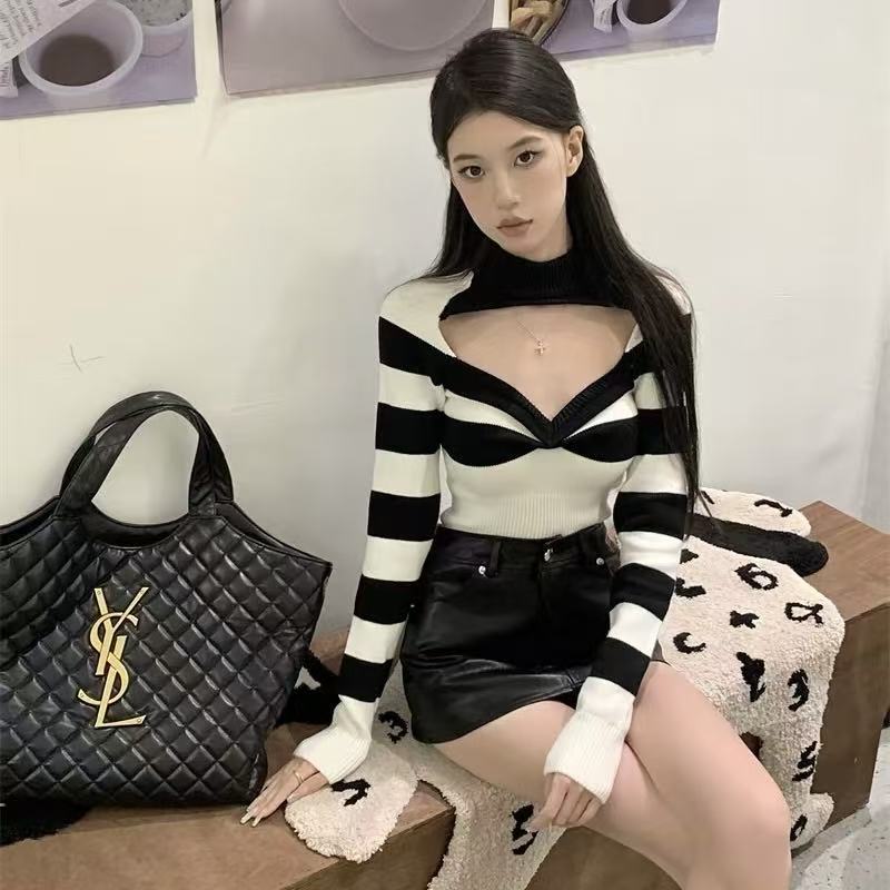 YSL ラムスキン ショッピングバッグ【50％割引+送料無料】