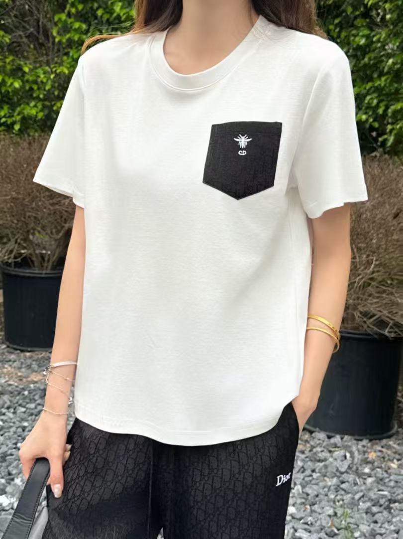 DI0Rポケット付きTシャツ＋パンツのツーピースセット A【50％割引+送料無料】