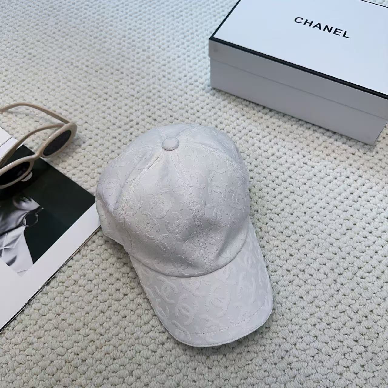 CHANE1 ダブルC ベースボールキャップ【50％割引+送料無料】