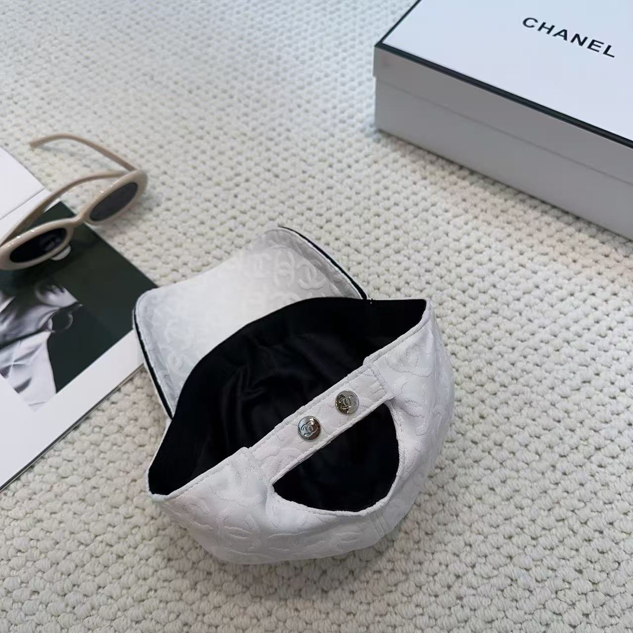 CHANE1 ダブルC ベースボールキャップ【50％割引+送料無料】