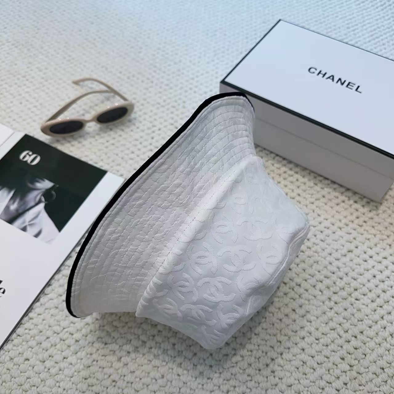 CHANE1 ダブルC フィッシャーマンハット【50％割引+送料無料】