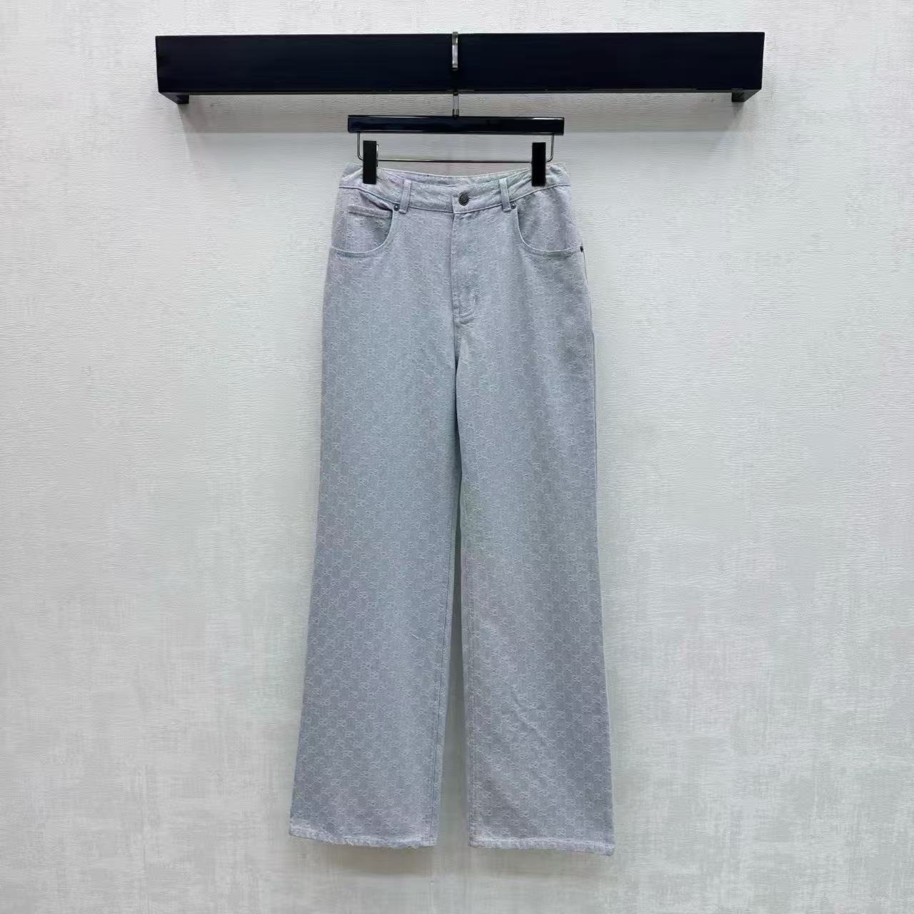 GUCC1 デニムベスト＋パンツ ツーピースセット【50％割引+送料無料】