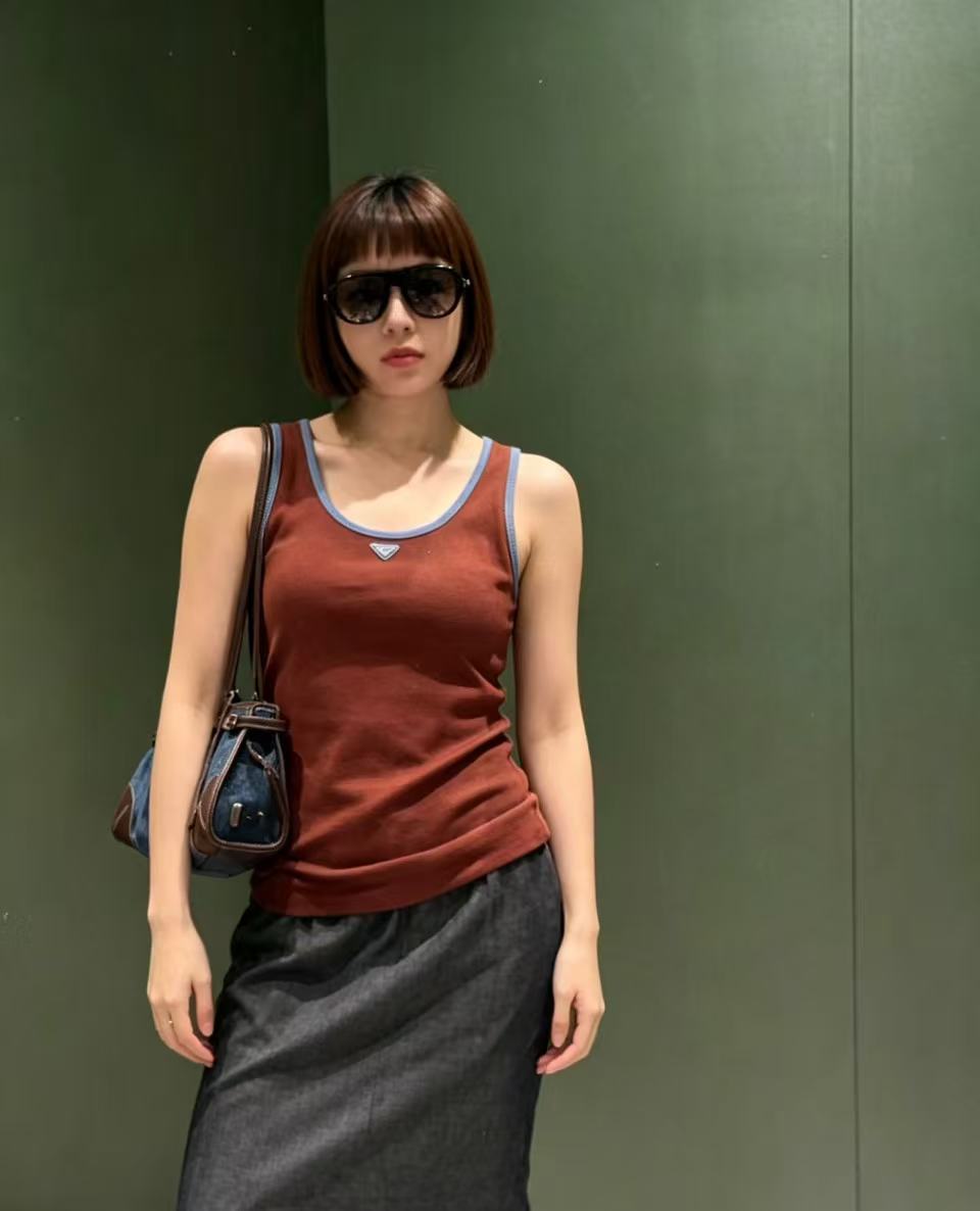 PR4DA トライアングルロゴ ベスト/Tシャツ【50％割引+送料無料】