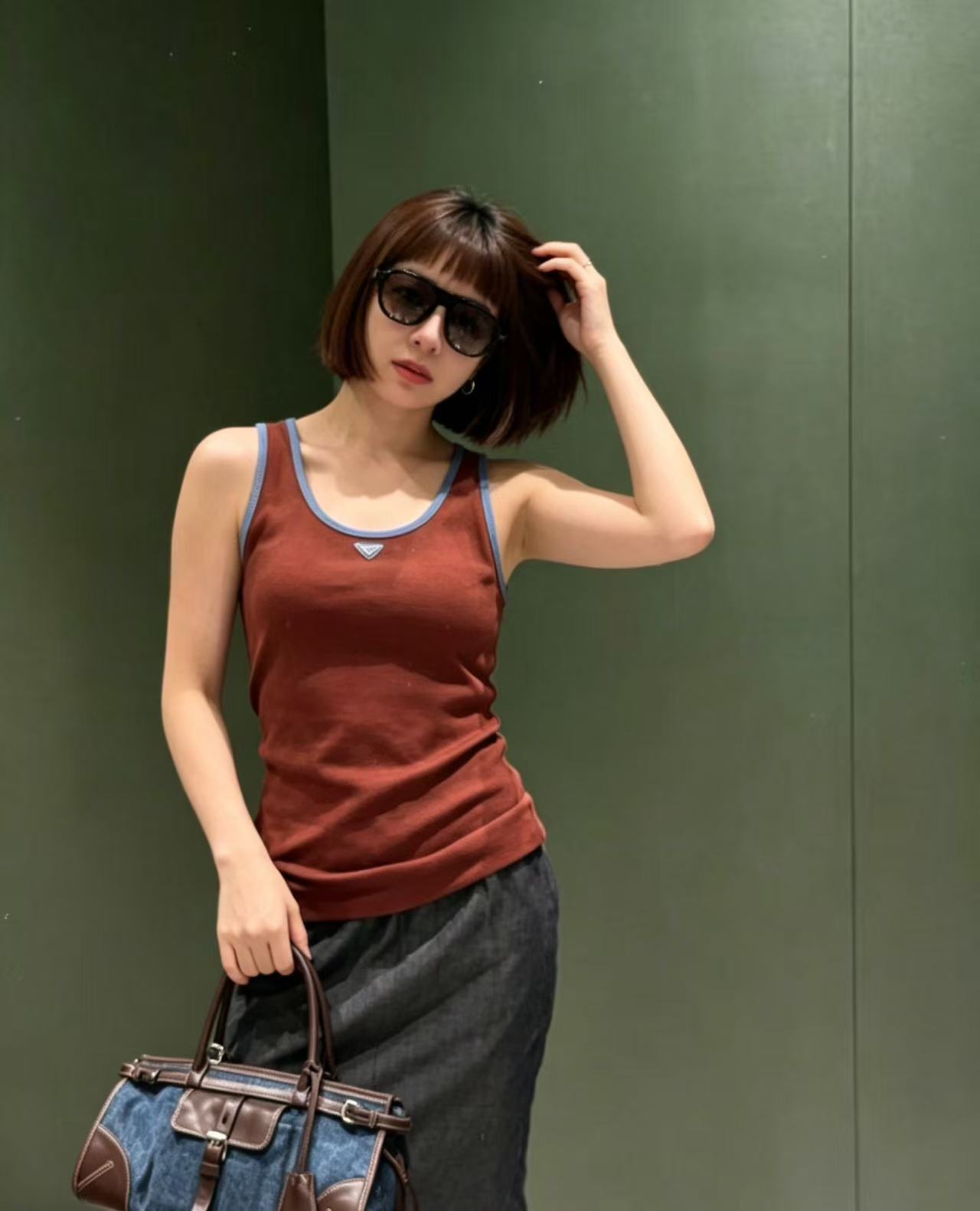PR4DA トライアングルロゴ ベスト/Tシャツ【50％割引+送料無料】
