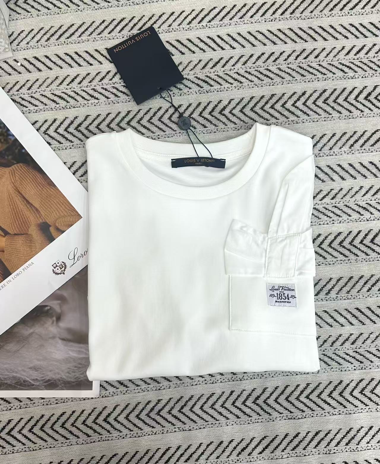 LV ポケットTシャツ【50％割引+送料無料】